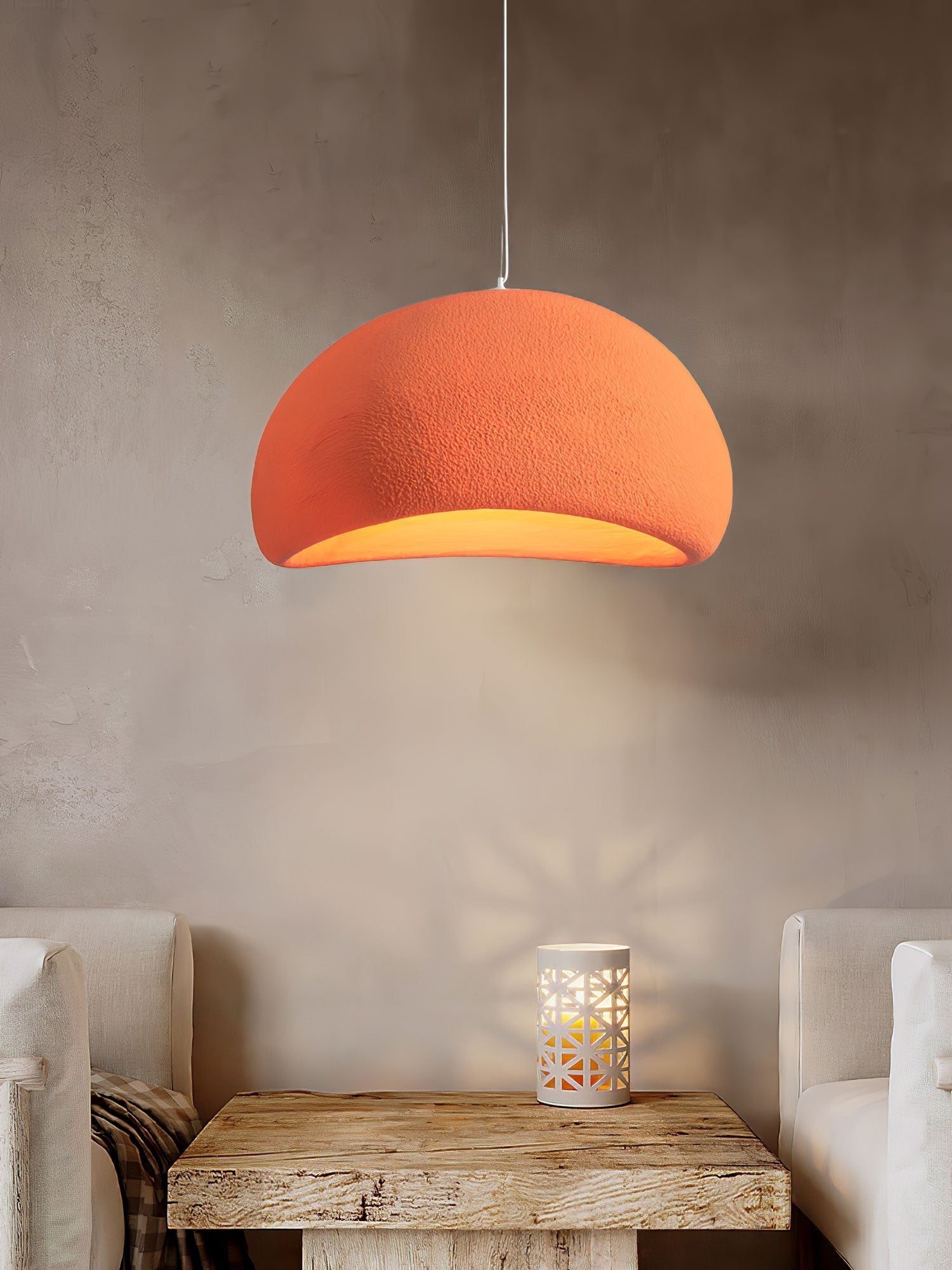 Lustra Pendant Light Cloud Swag Wabi-Sabi-Neutral Decor