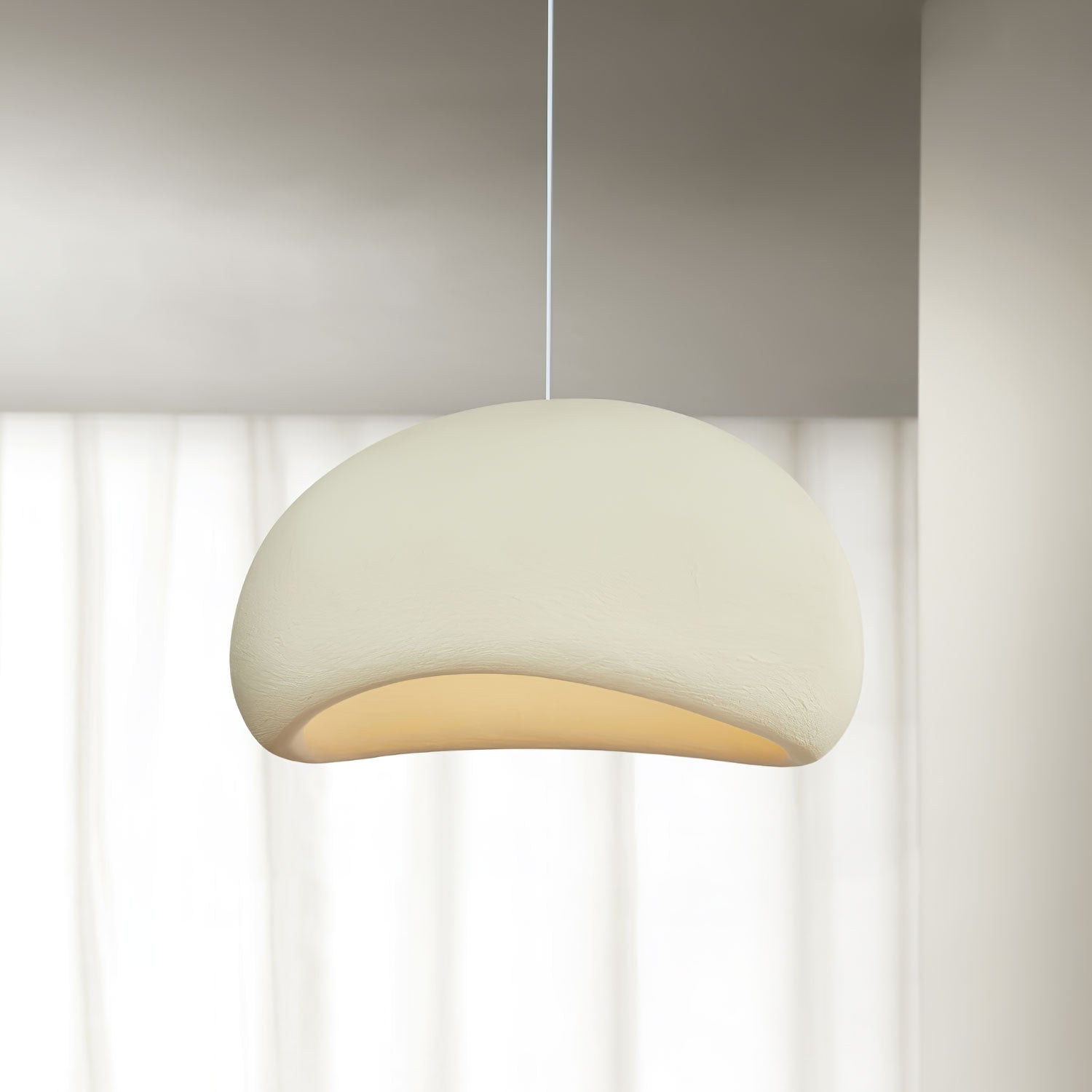 Lustra Pendant Light Cloud Swag Wabi-Sabi-Neutral Decor