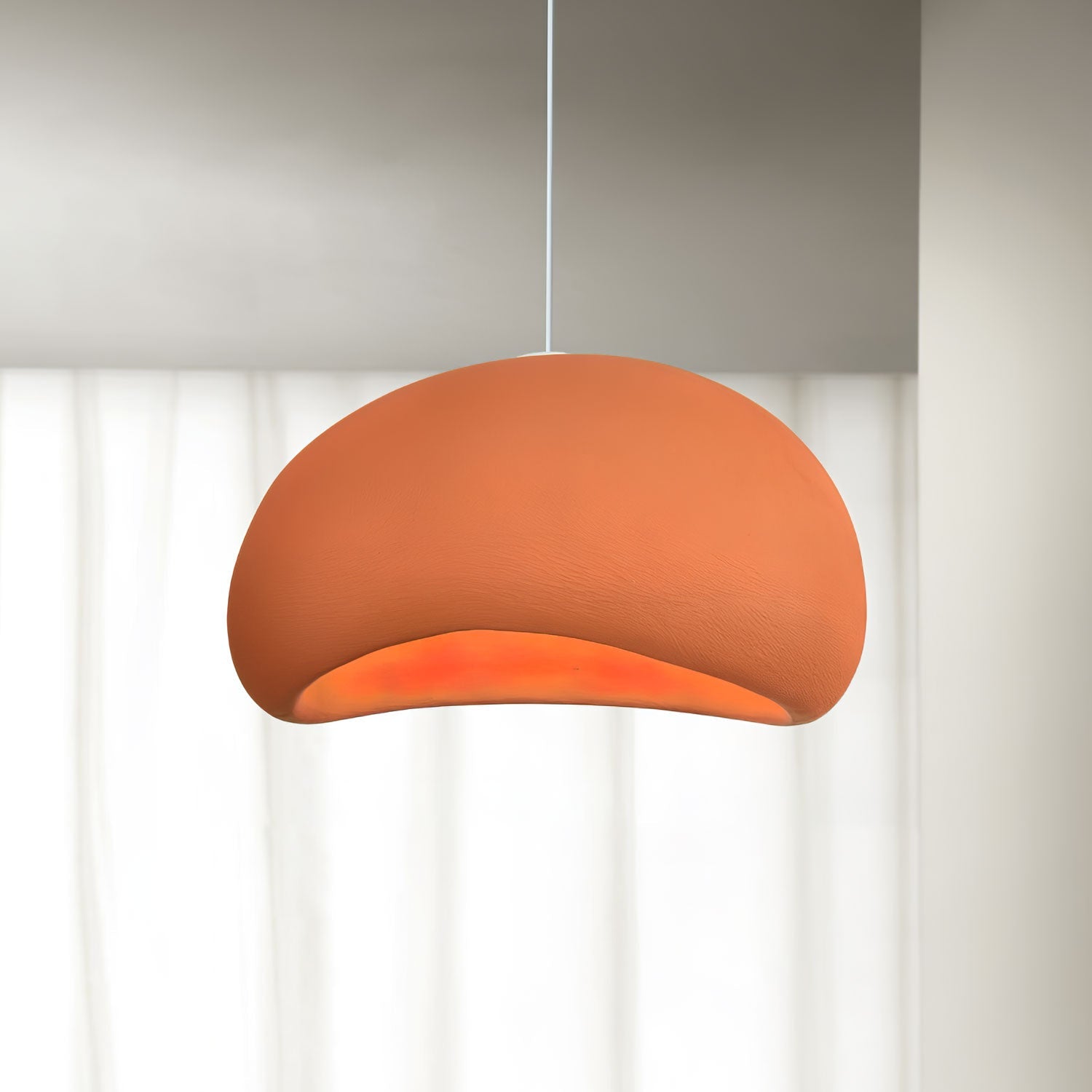 Lustra Pendant Light Cloud Swag Wabi-Sabi-Neutral Decor
