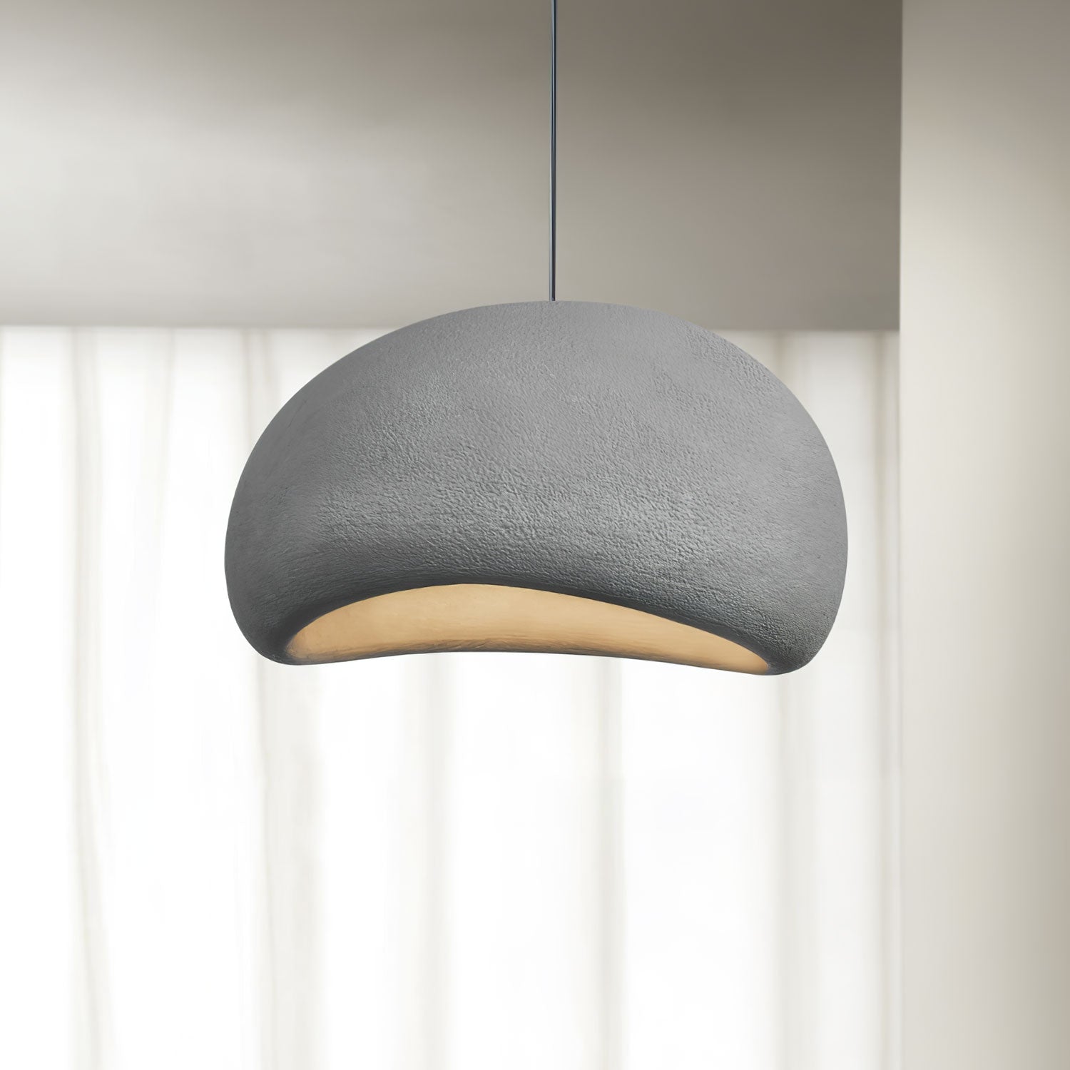 Lustra Pendant Light Cloud Swag Wabi-Sabi-Neutral Decor