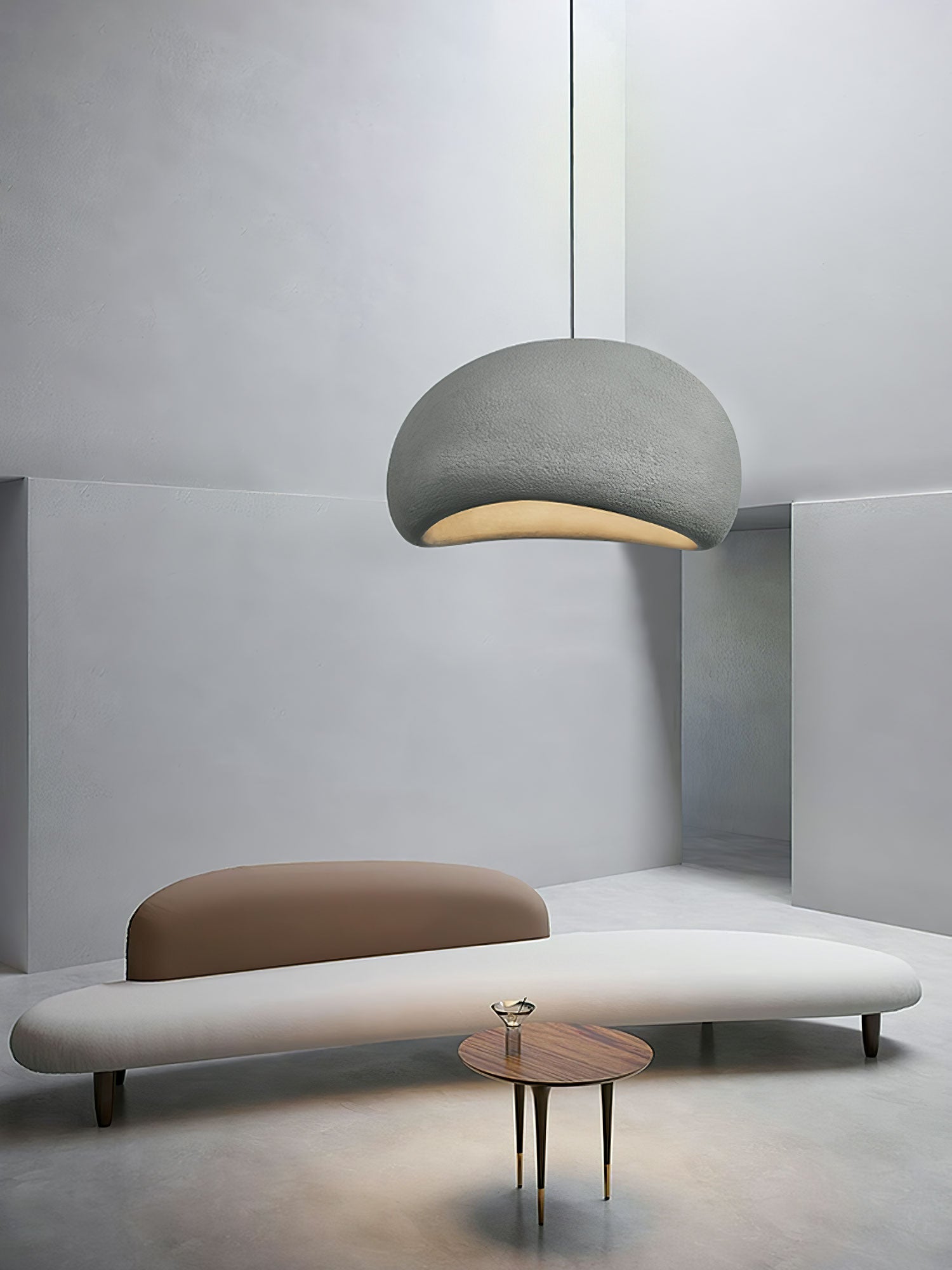 Lustra Pendant Light Cloud Swag Wabi-Sabi-Neutral Decor