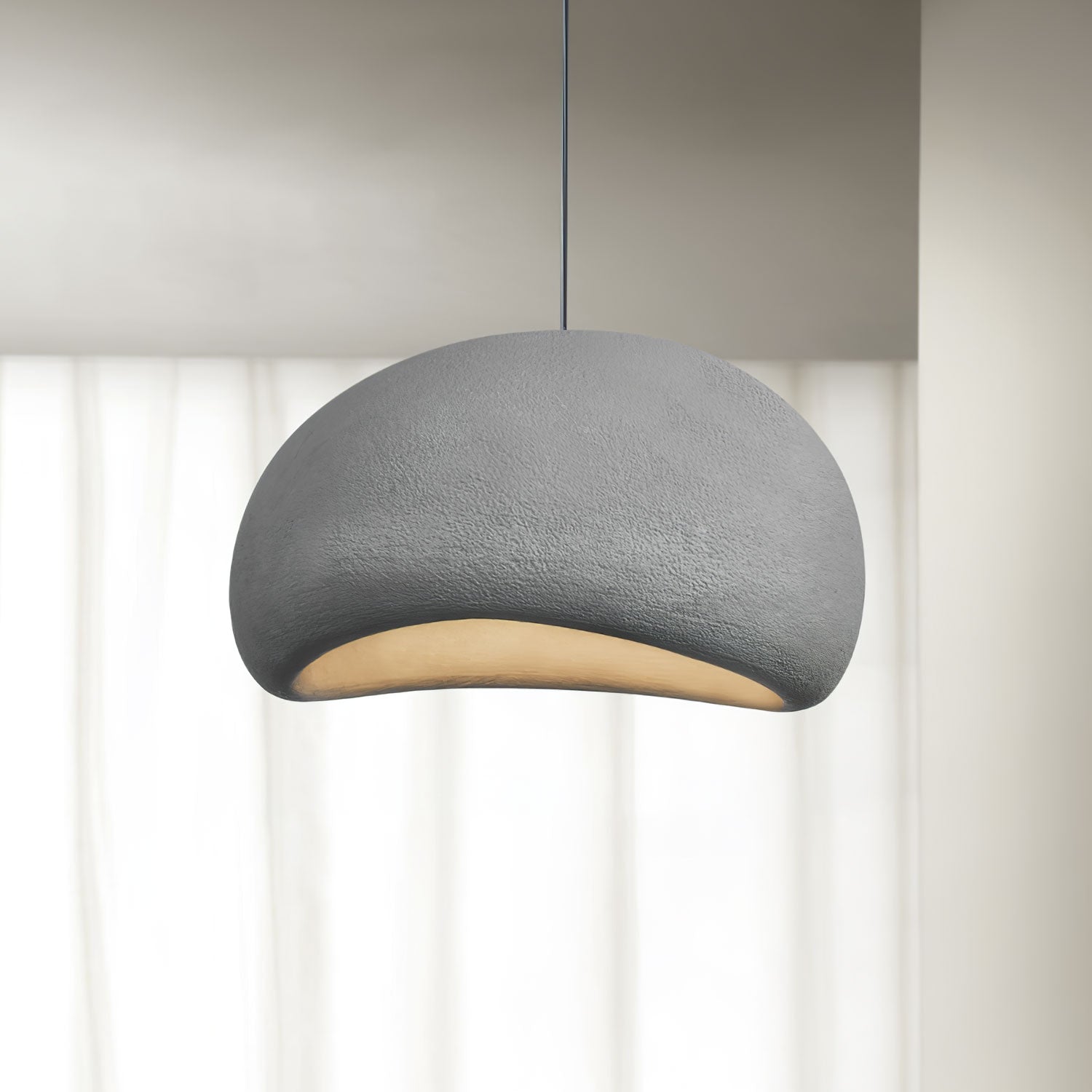 Lustra Pendant Light Cloud Swag Wabi-Sabi-Neutral Decor