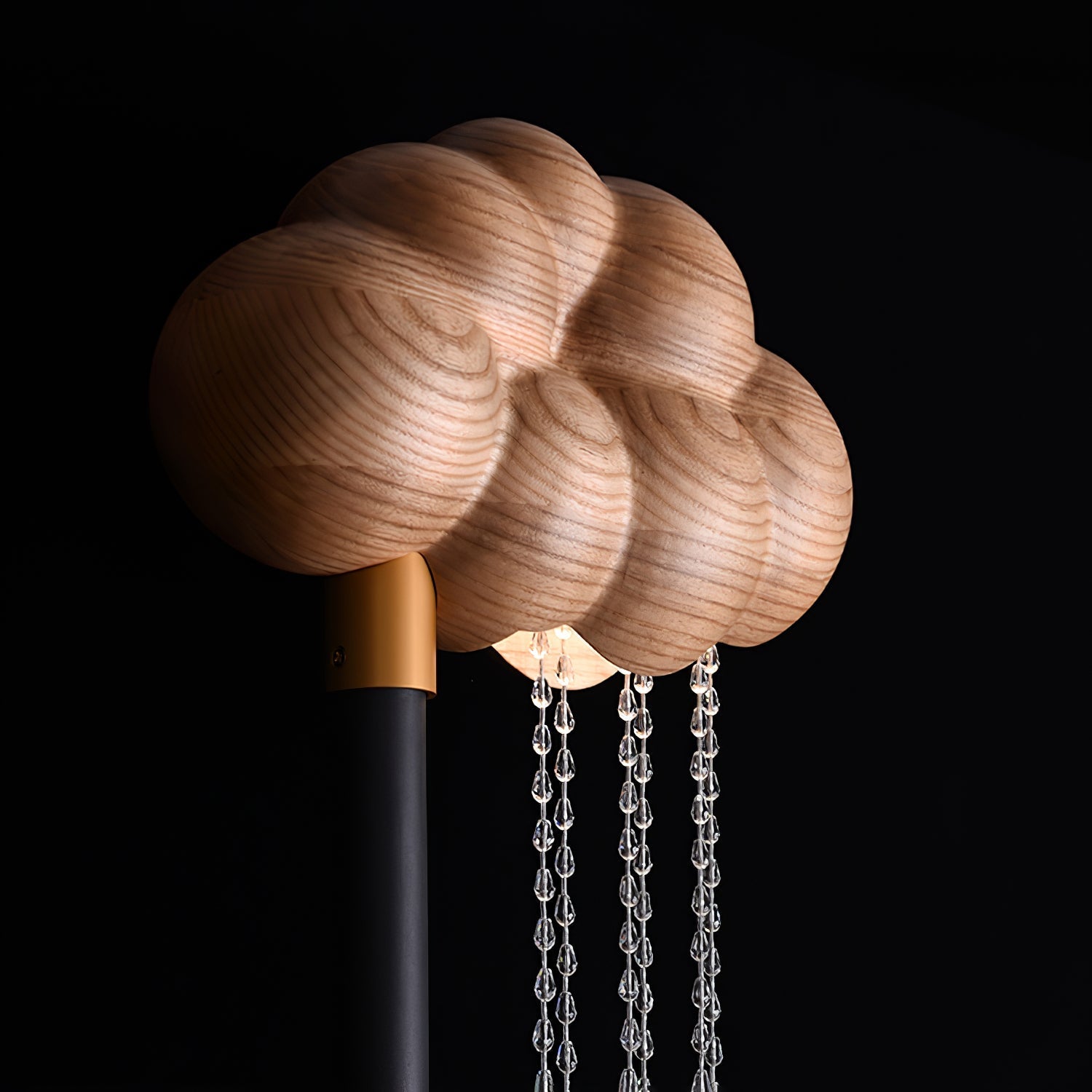 Orinyra Cloud-shaped Bronze Floor Lamp-Neutral Decor