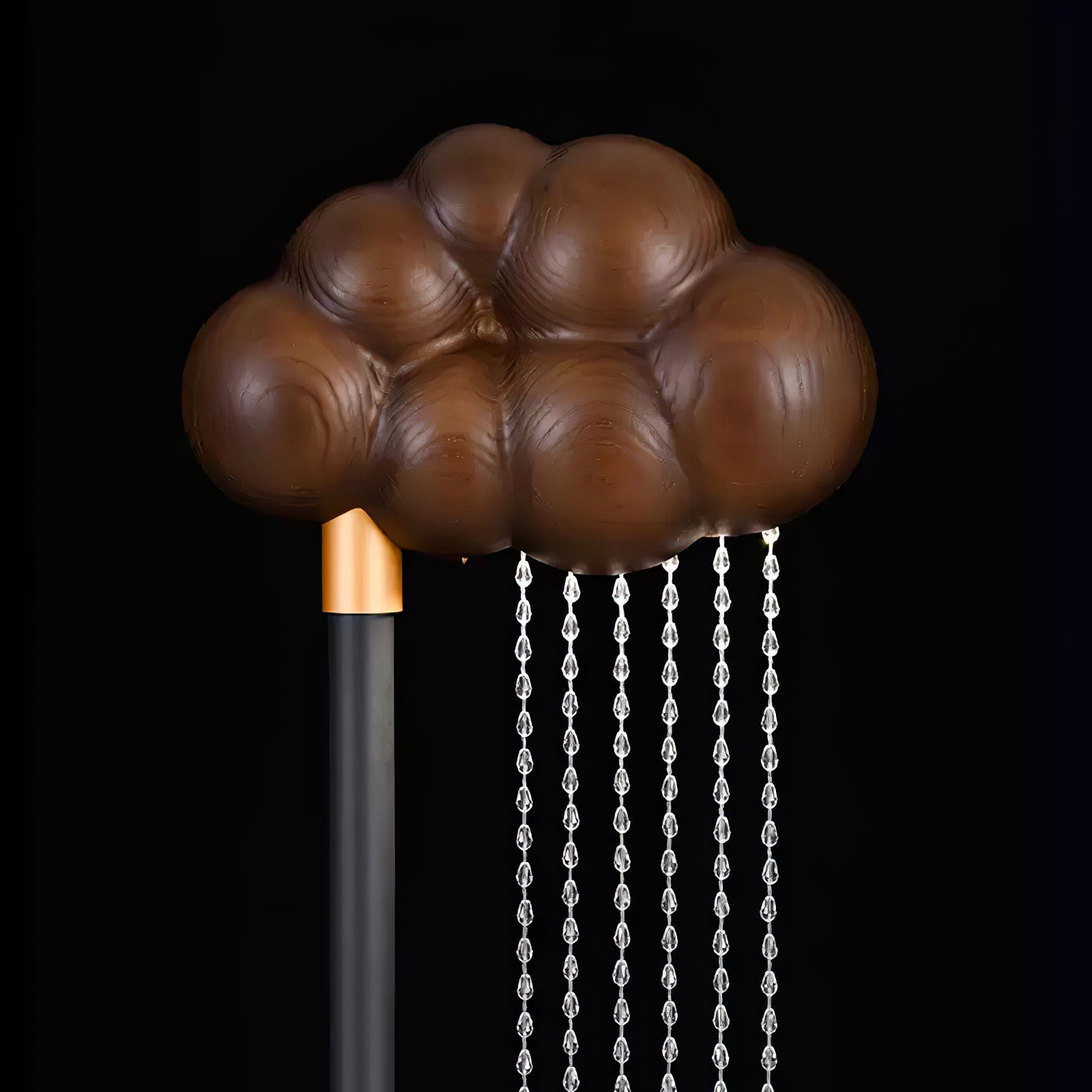Orinyra Cloud-shaped Bronze Floor Lamp-Neutral Decor