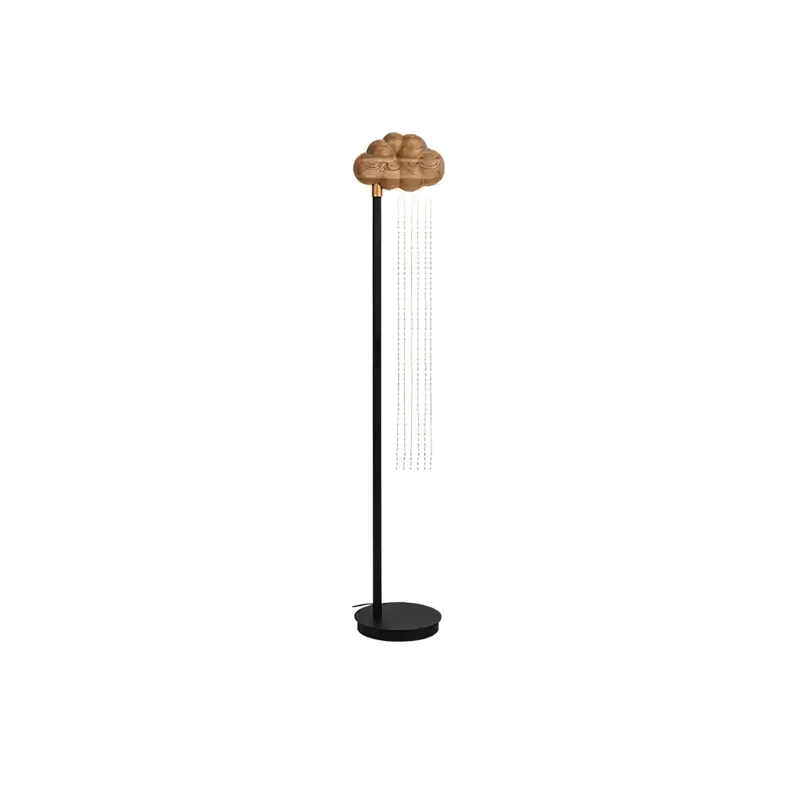 Orinyra Cloud-shaped Bronze Floor Lamp-Neutral Decor