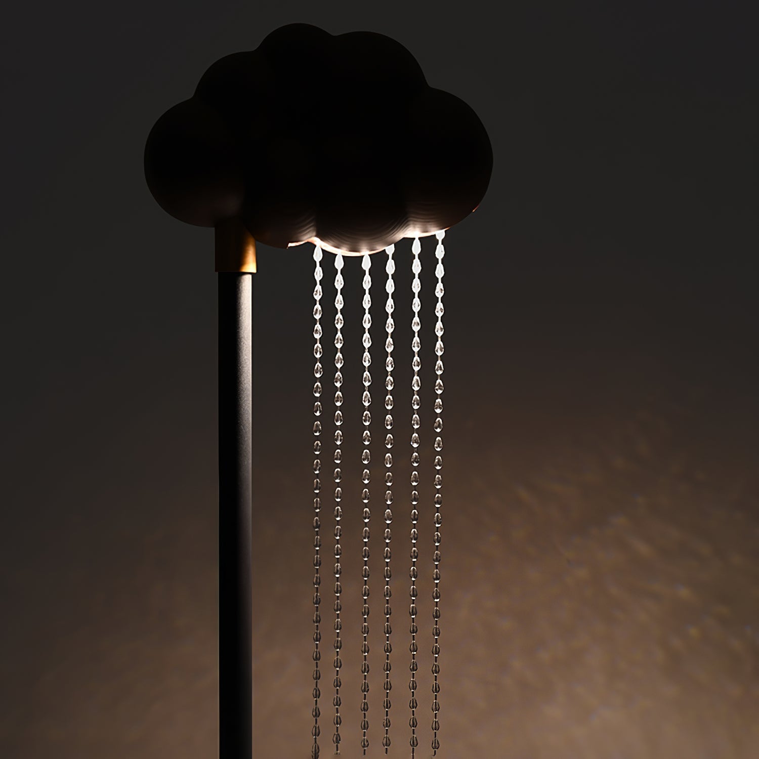 Orinyra Cloud-shaped Bronze Floor Lamp-Neutral Decor