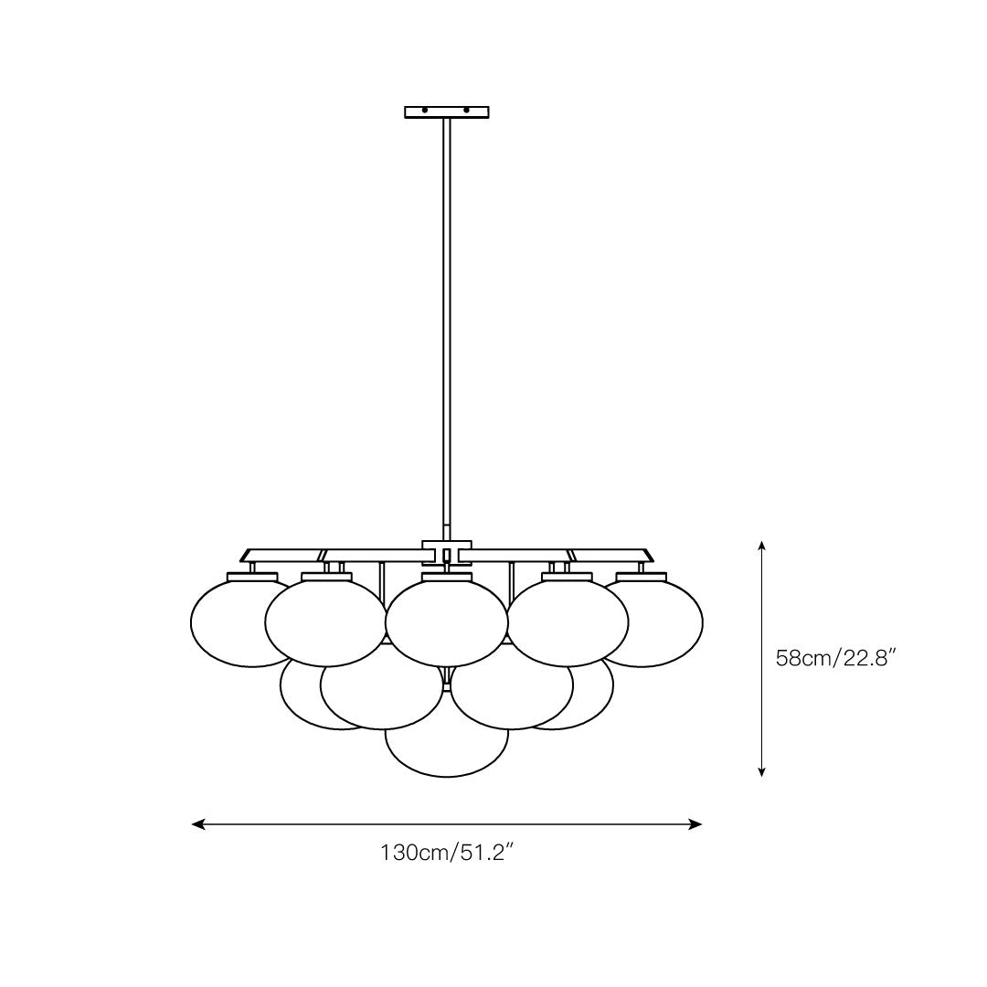 Sol Chandelier