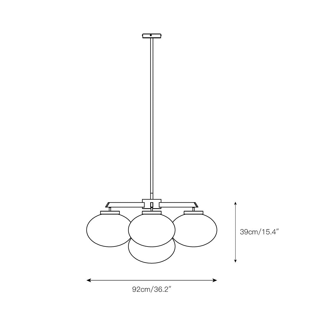 Sol Chandelier