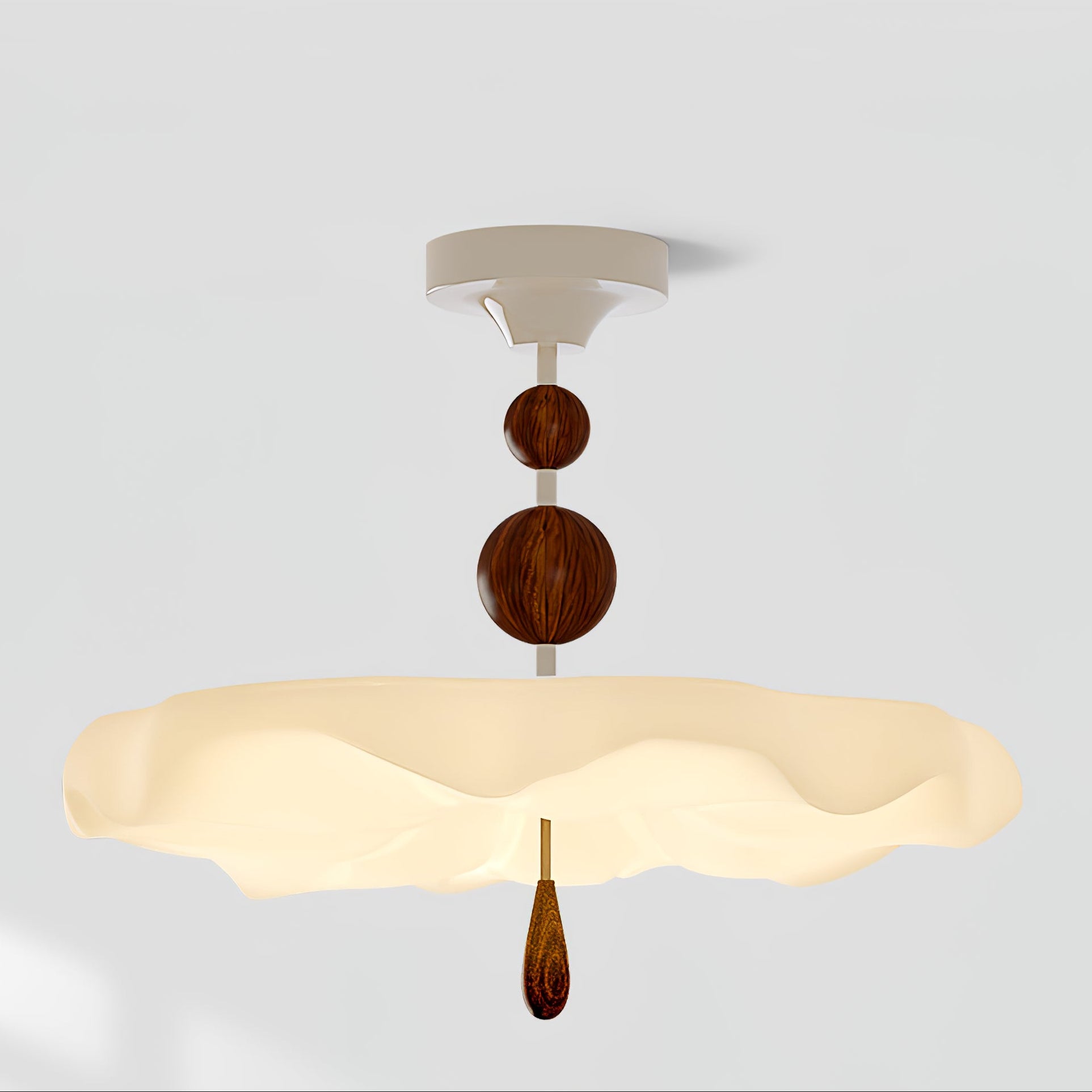 Eluvio Bloom Ceiling Light-Neutral Decor