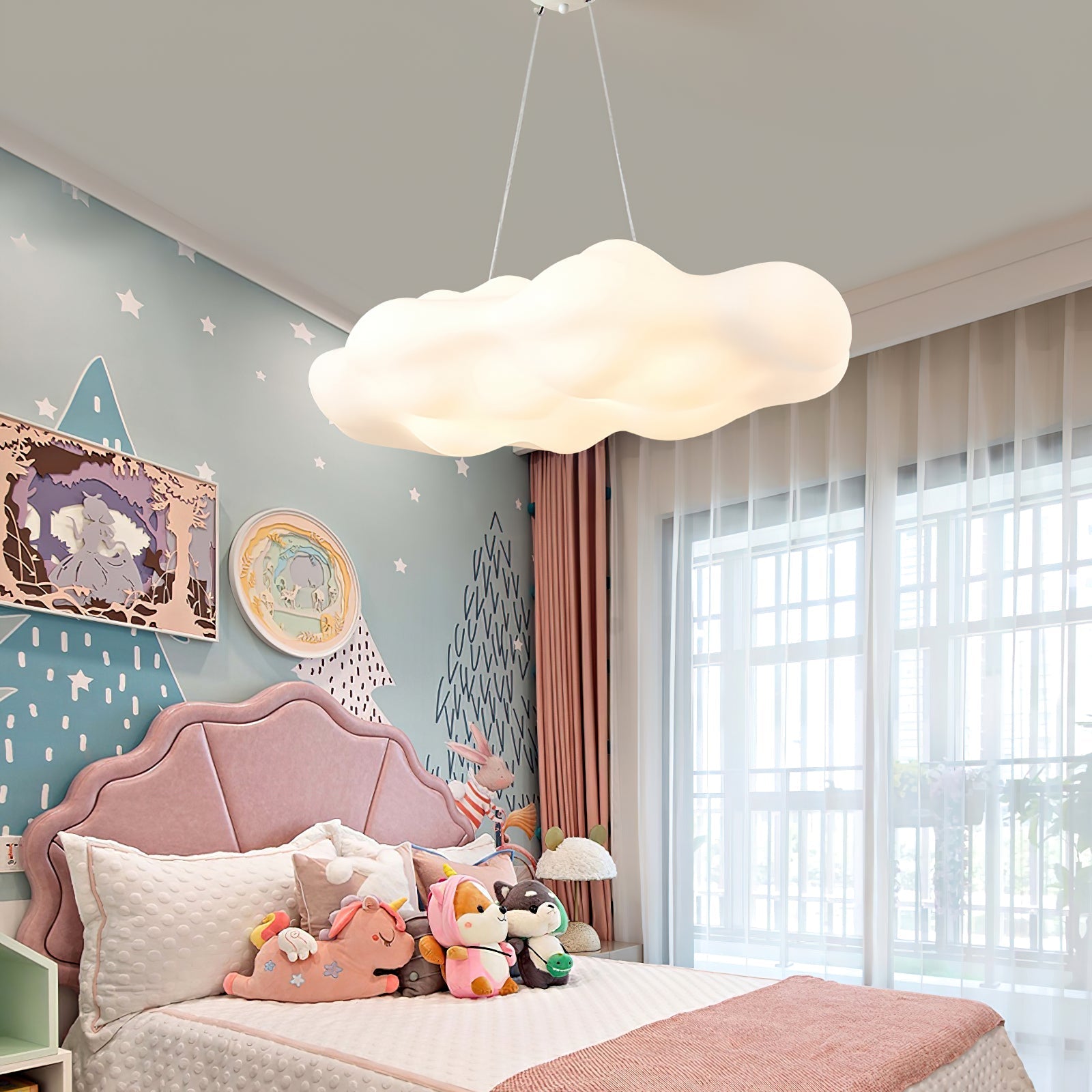 Nimer PE Artistic Pendant Light-Neutral Decor