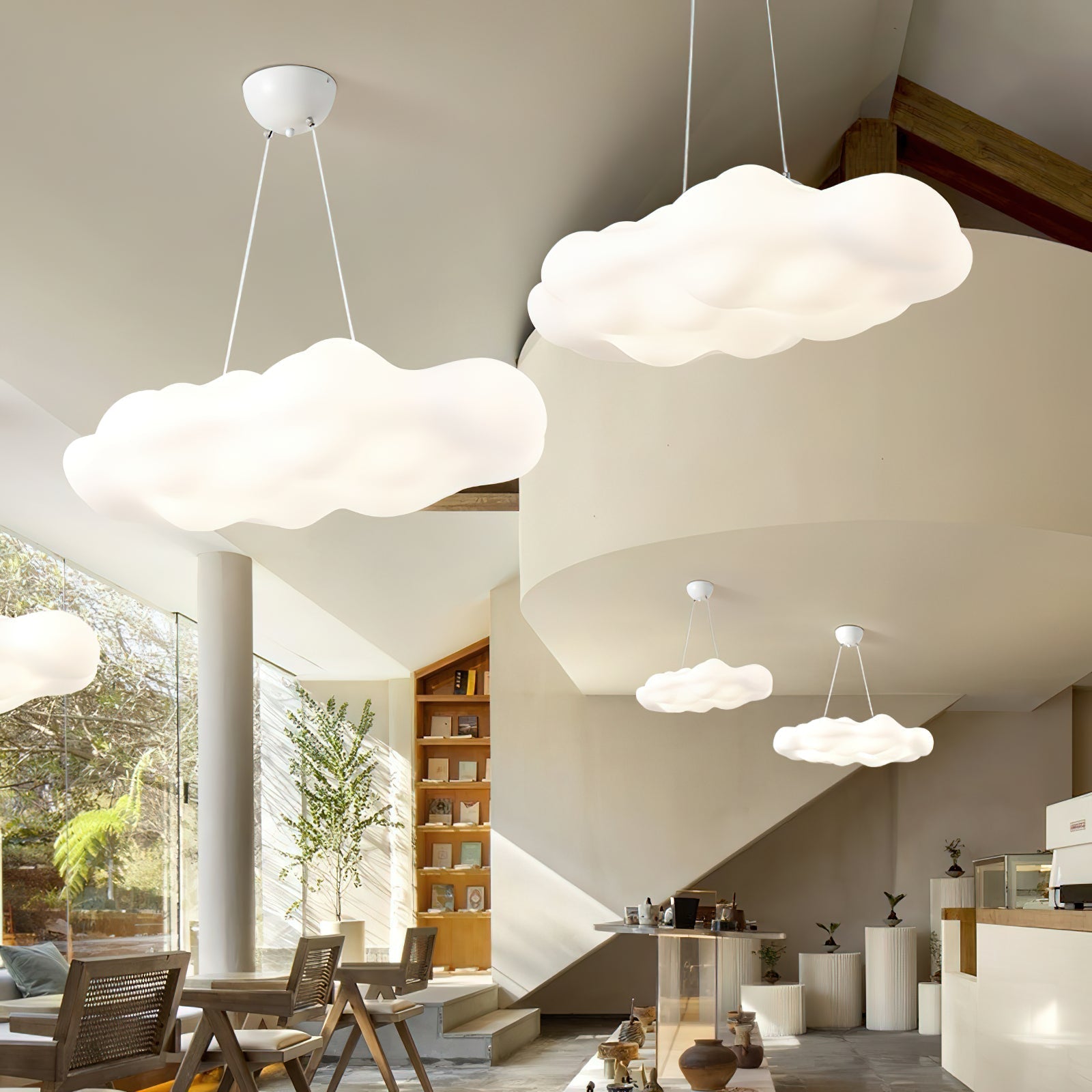 Nimer PE Artistic Pendant Light-Neutral Decor