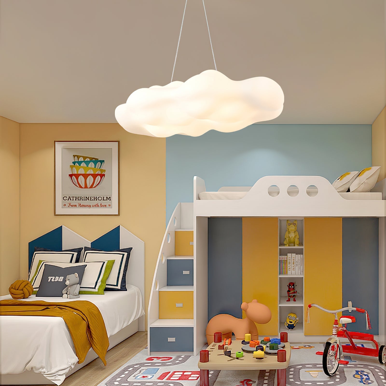 Nimer PE Artistic Pendant Light-Neutral Decor
