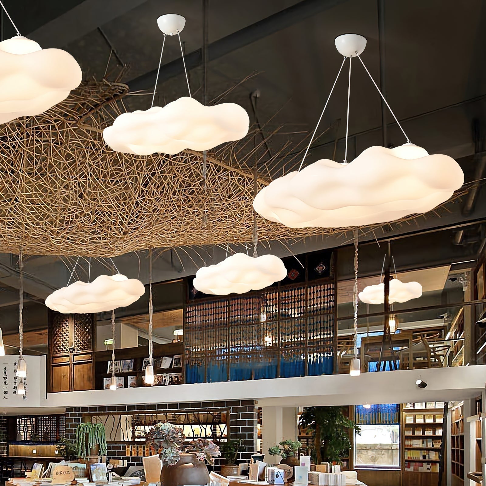 Nimer PE Artistic Pendant Light-Neutral Decor