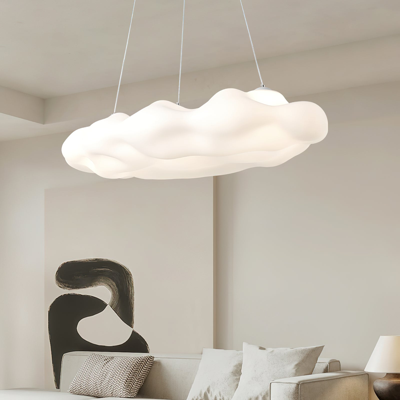 Nimer PE Artistic Pendant Light-Neutral Decor