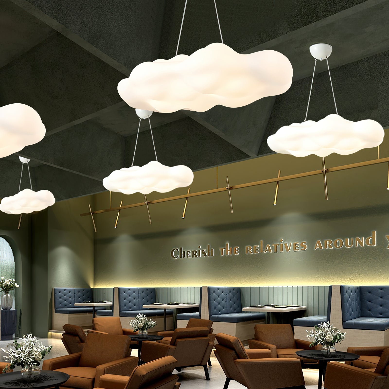 Nimer PE Artistic Pendant Light-Neutral Decor