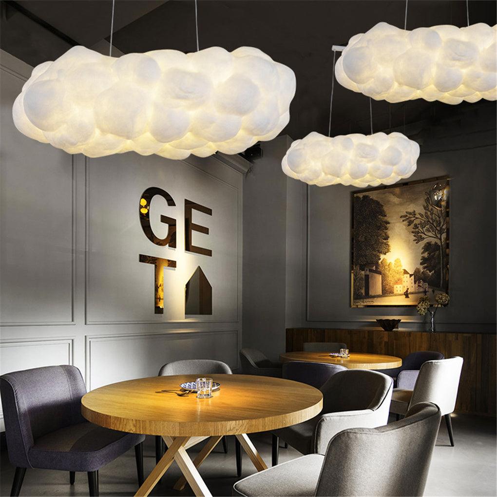 Nively Fiber Silk Pendant Light-Neutral Decor