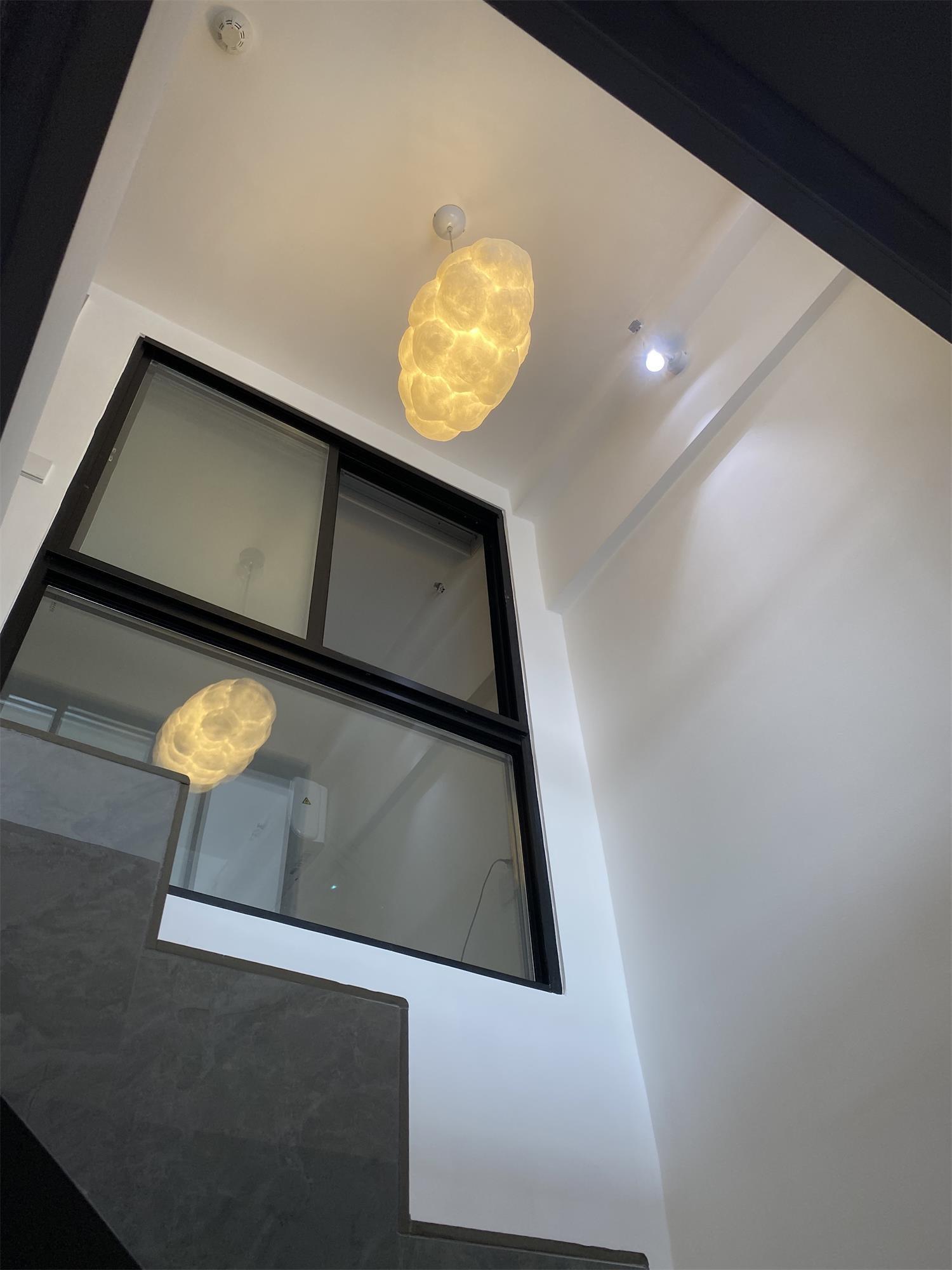 Nively Fiber Silk Pendant Light-Neutral Decor