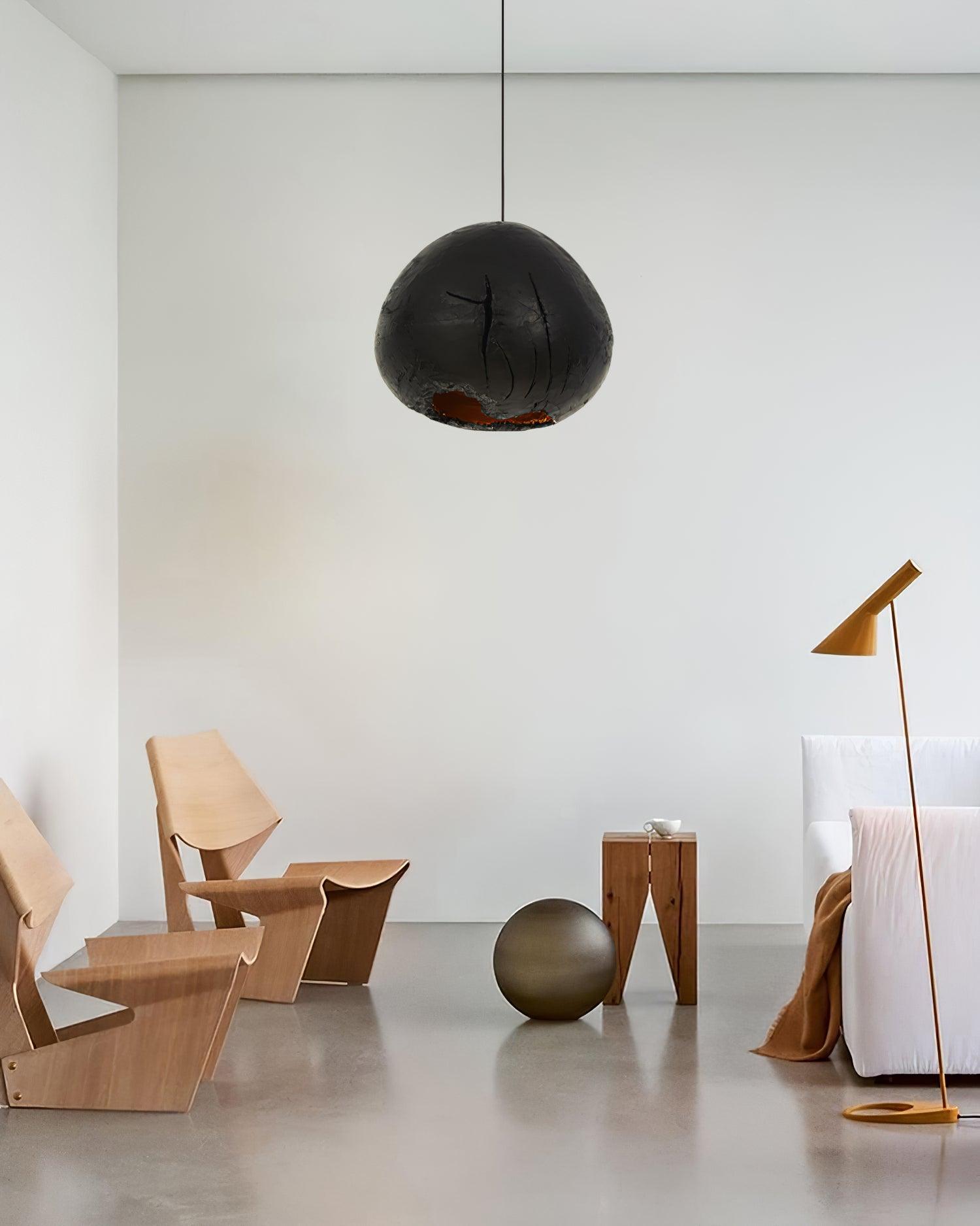 Casolira Wabi-Sabi Resin Pendant Light-Neutral Decor