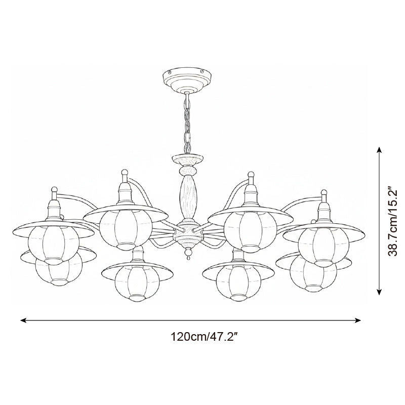 Alistair Globe Chandelier