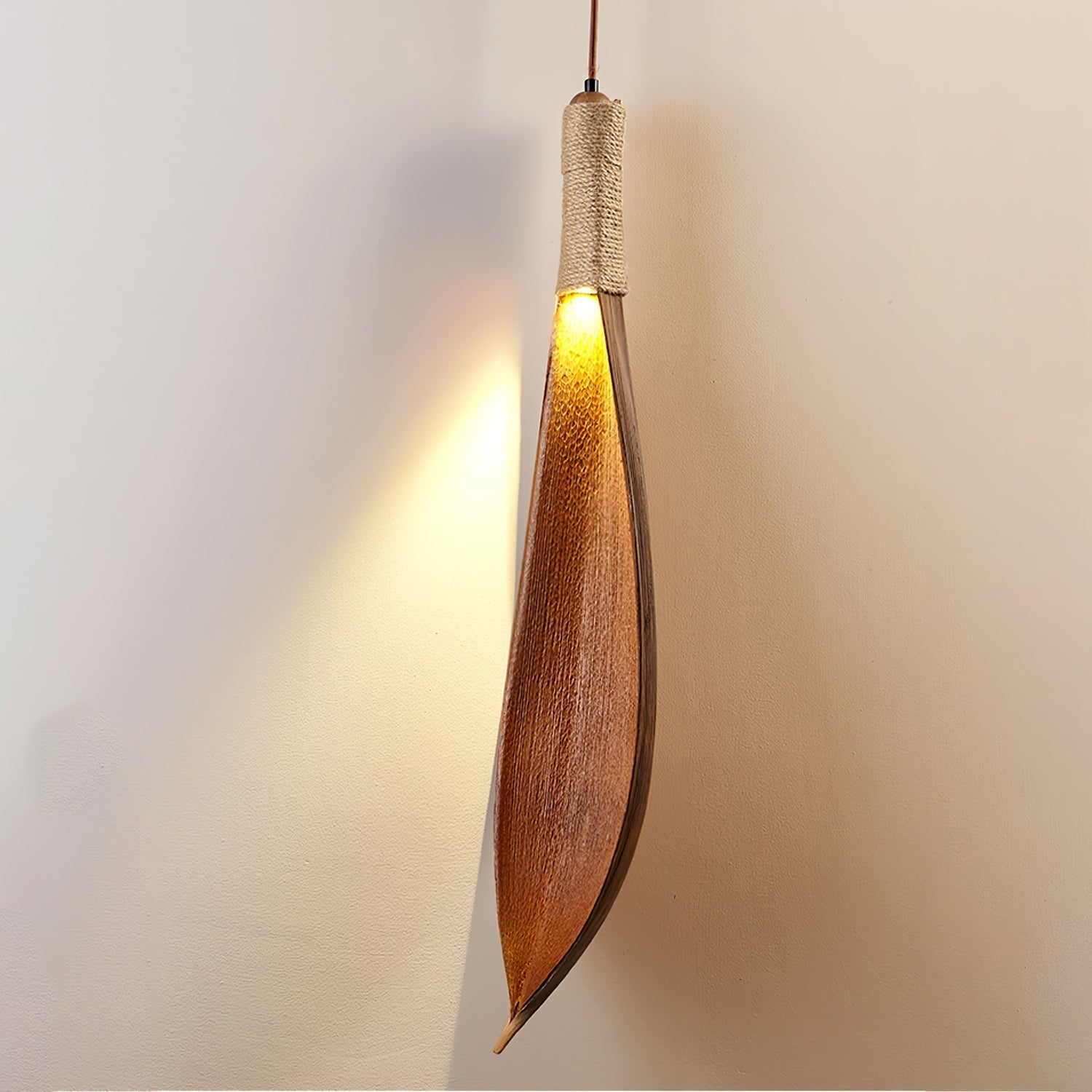 Brynn Natural Pendant Lamp-Neutral Decor