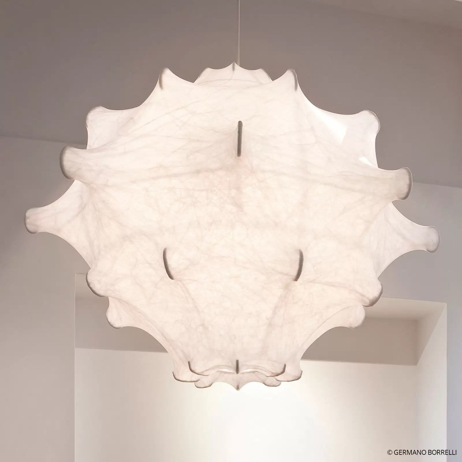 Soti Contemporary Silk Pendant Lamp-Neutral Decor