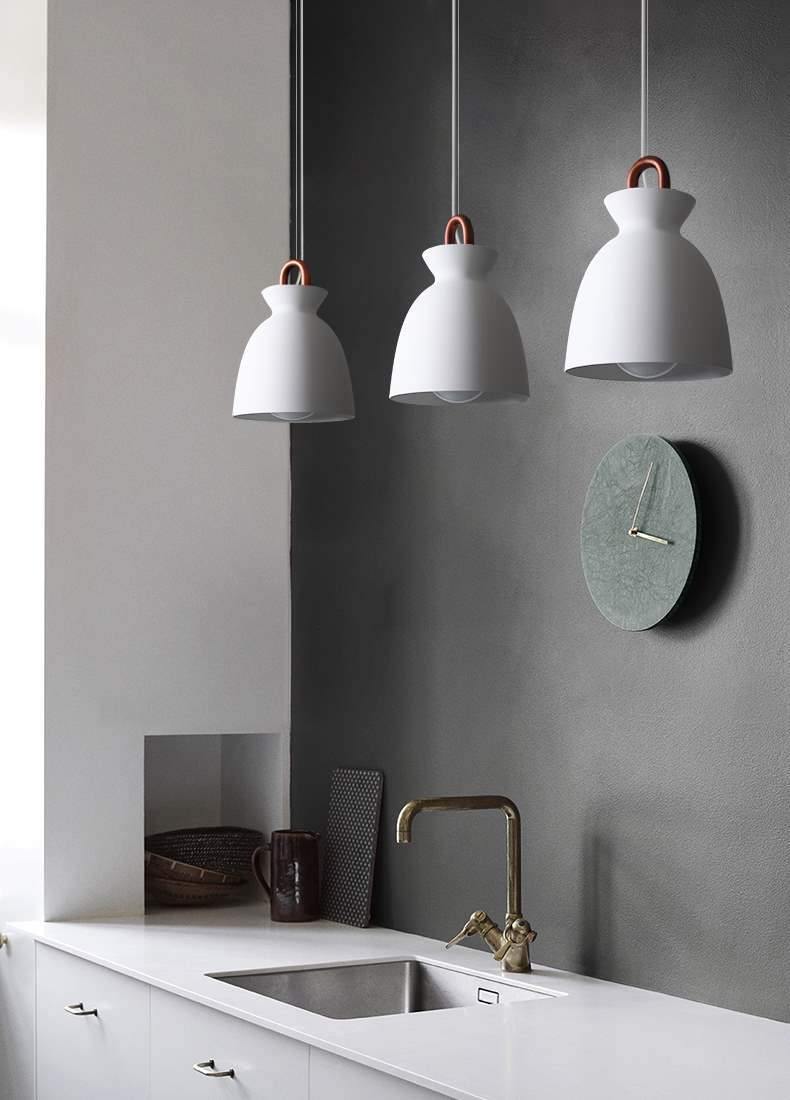 Qestr Minimalist Pendant Light-Neutral Decor