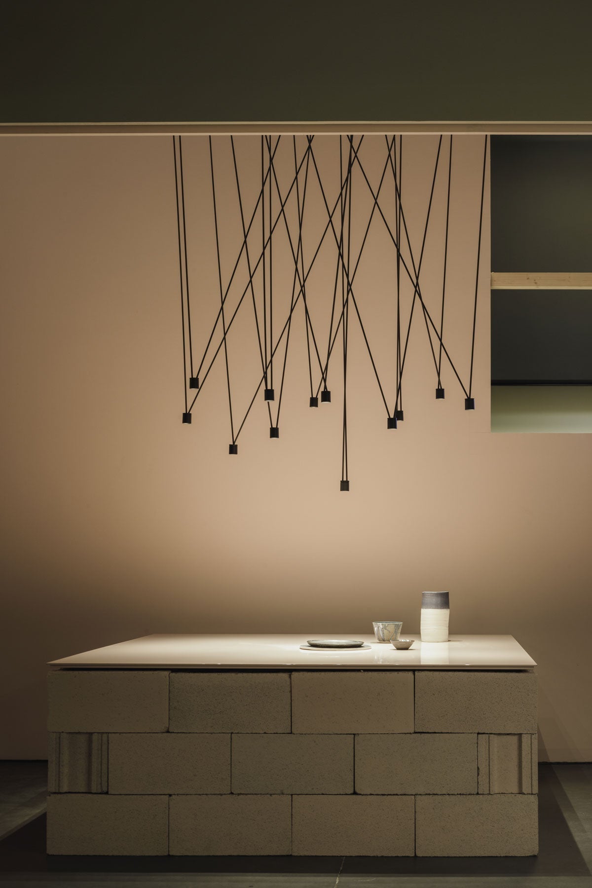 Lustra Pendant Lamp Collection Slim Cable Lines-Neutral Decor