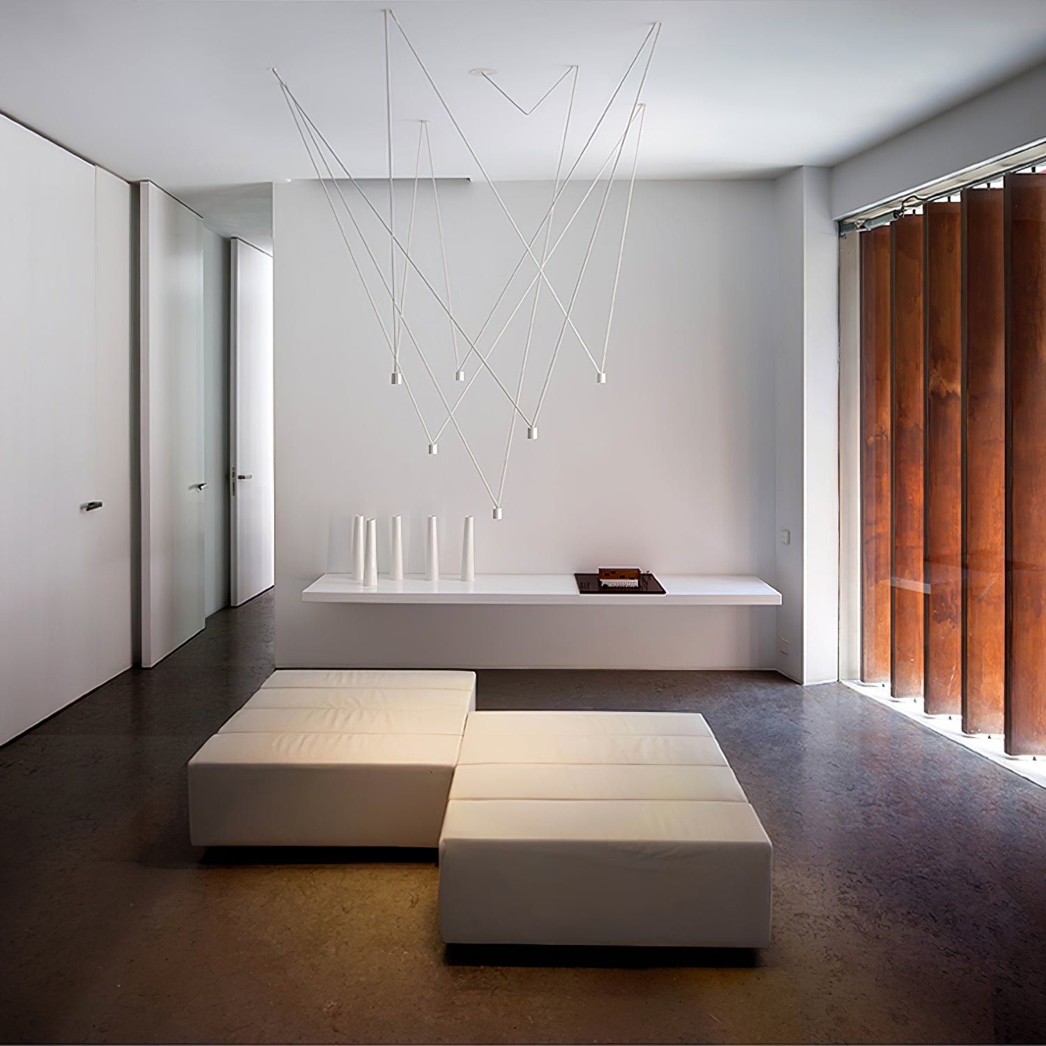 Lustra Pendant Lamp Collection Slim Cable Lines-Neutral Decor