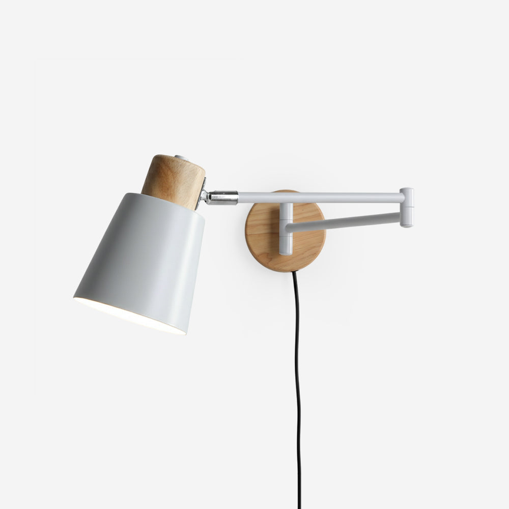 Marceline Adjustable Plug In Wall Lamp
