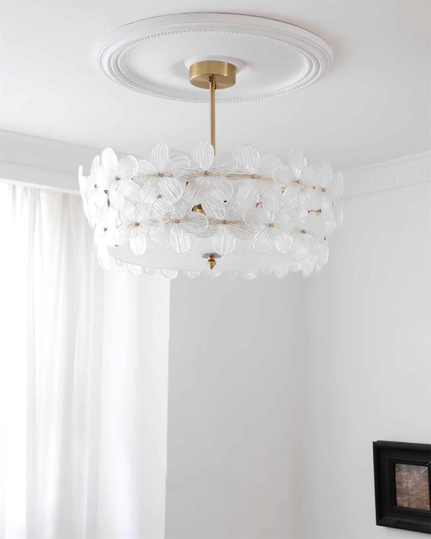 Fionel Glass Semi-Flush Mount Light