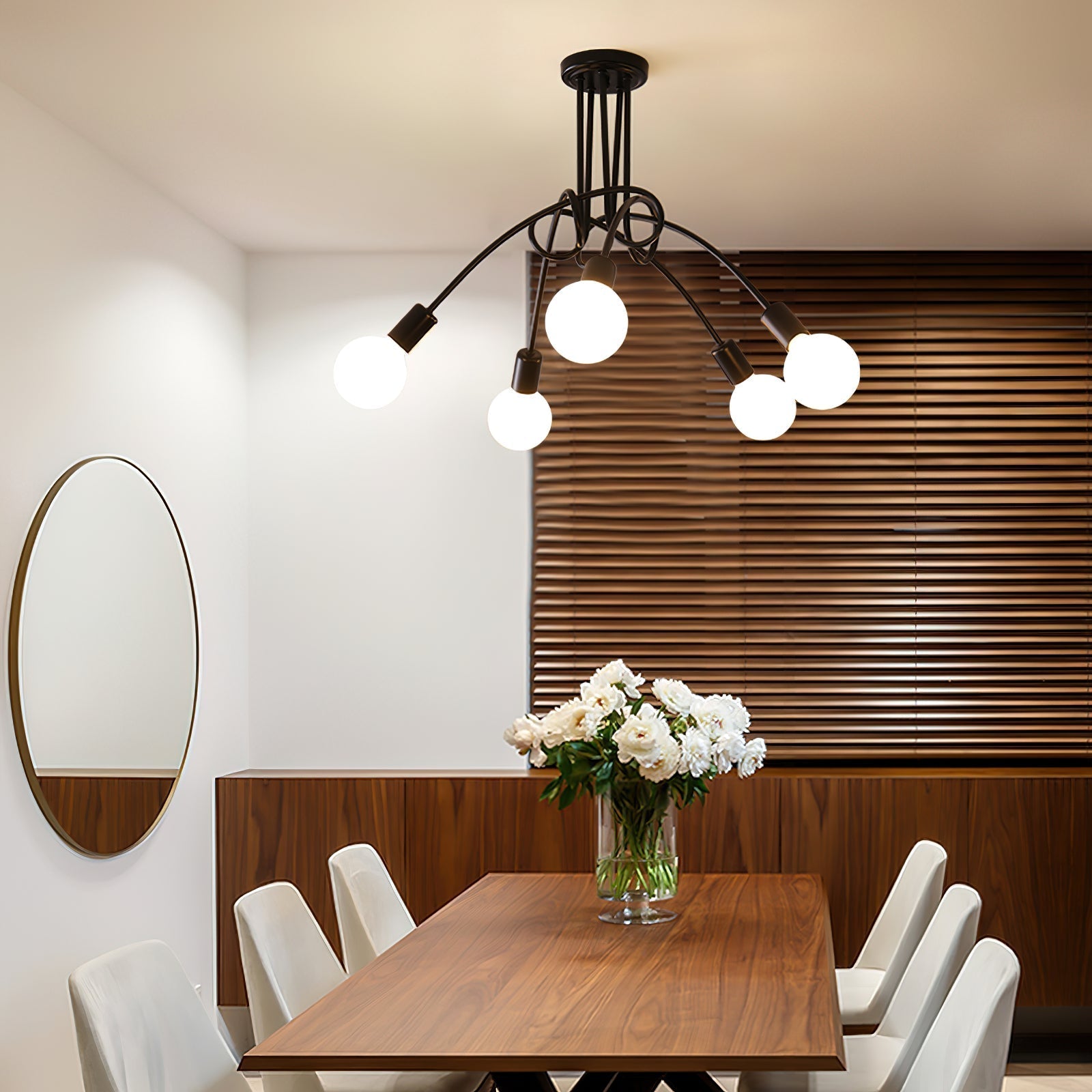 Seraphina Glass Ceiling Lamp