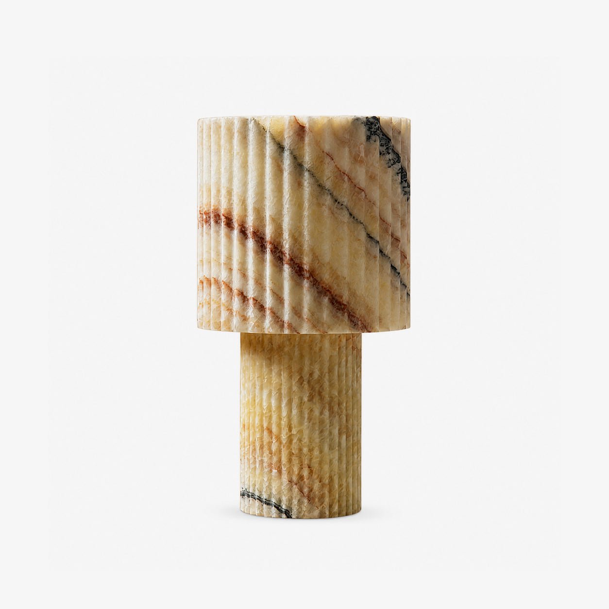 Colonna Onyx Table Lamp-Neutral Decor