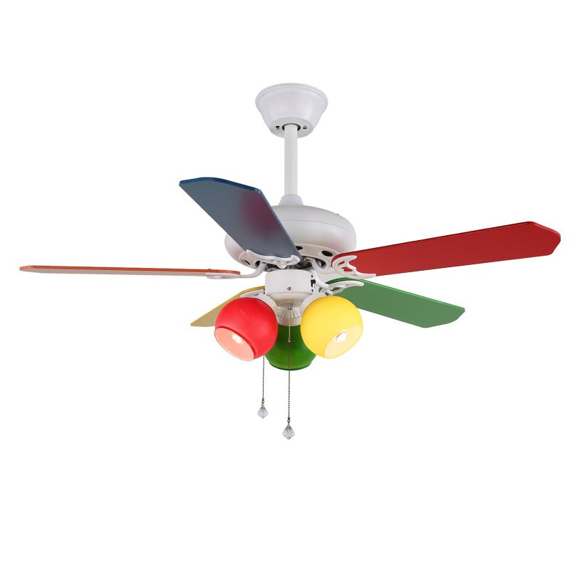 Carlo Playful Ceiling Fan Light-Neutral Decor