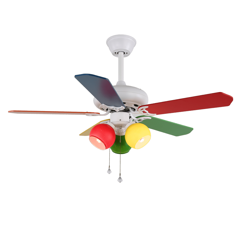 Carlo Playful Ceiling Fan Light-Neutral Decor
