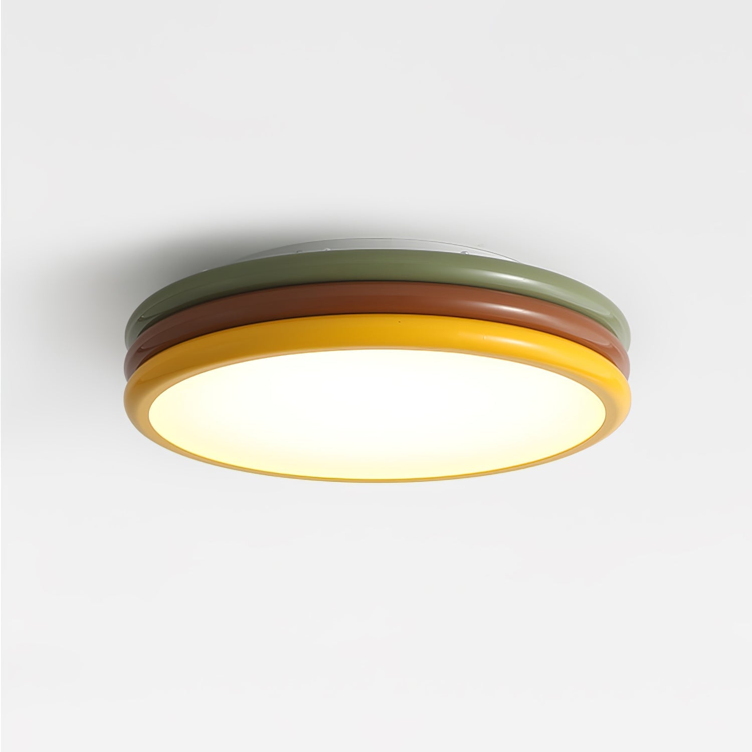 Dunoir Unique Art Color Stack Ceiling Lamp-Neutral Decor