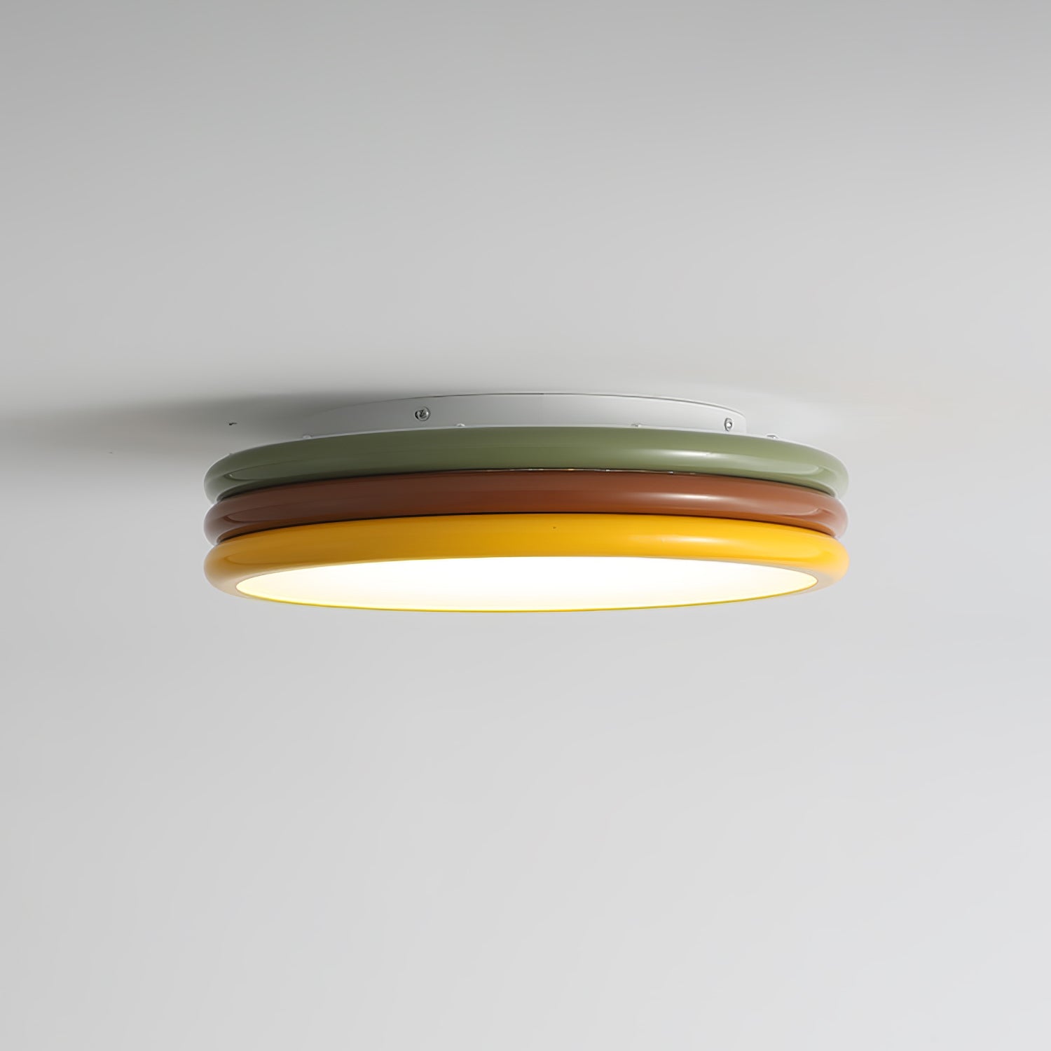 Dunoir Unique Art Color Stack Ceiling Lamp-Neutral Decor