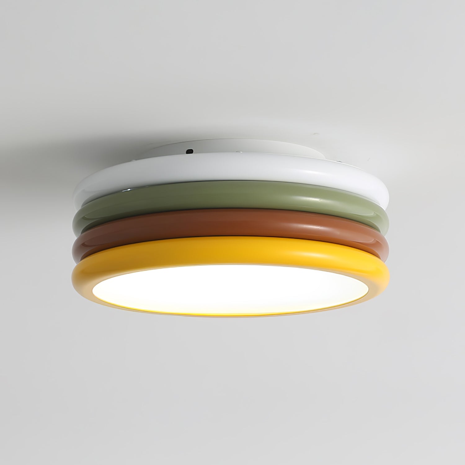 Dunoir Unique Art Color Stack Ceiling Lamp-Neutral Decor