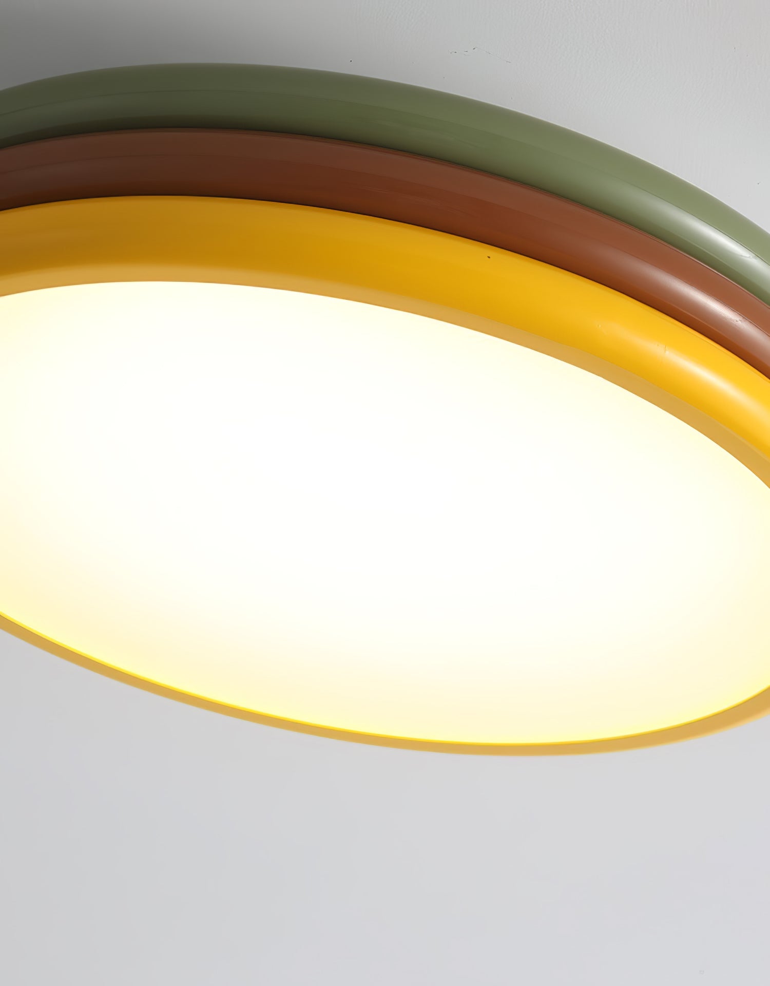 Dunoir Unique Art Color Stack Ceiling Lamp-Neutral Decor