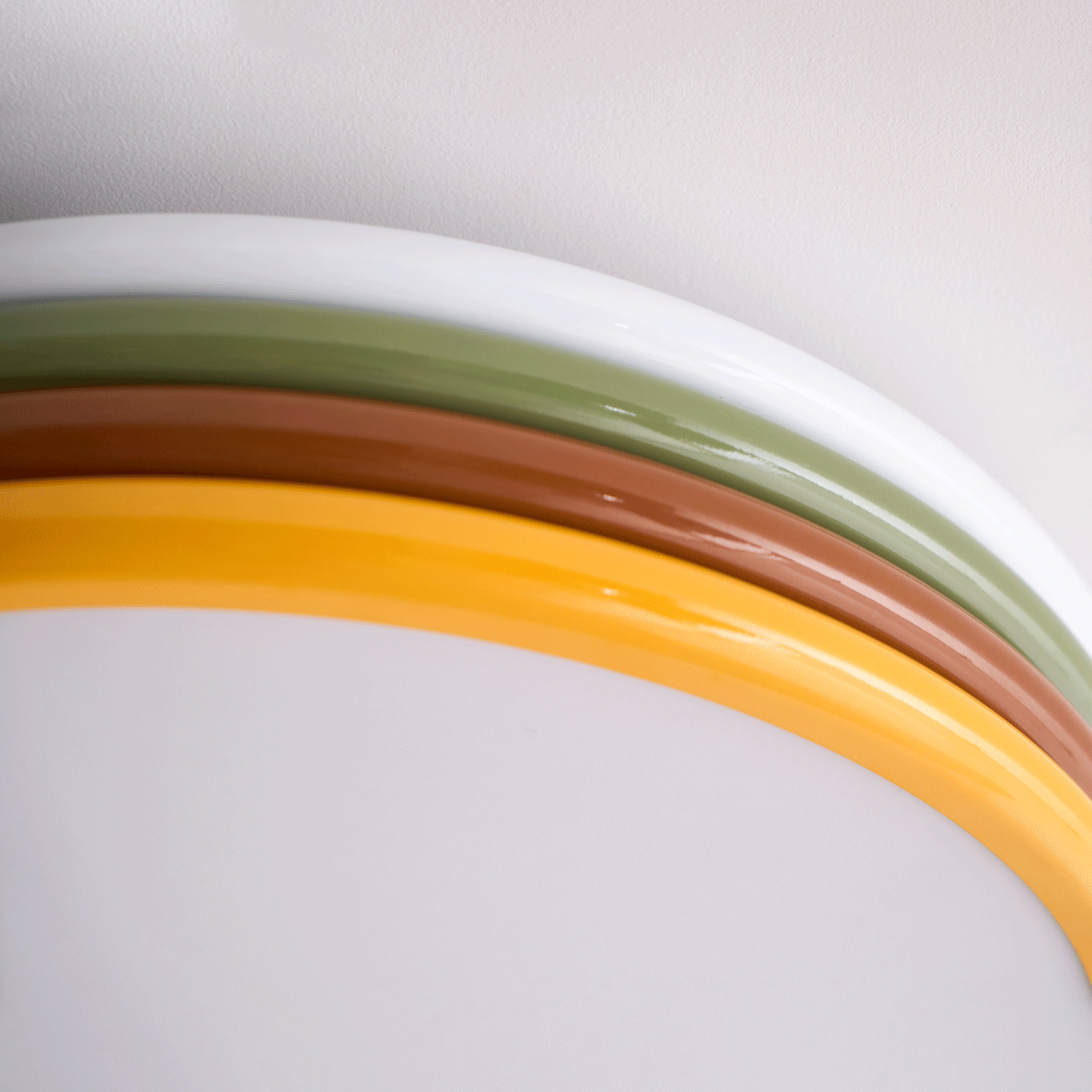 Dunoir Unique Art Color Stack Ceiling Lamp-Neutral Decor