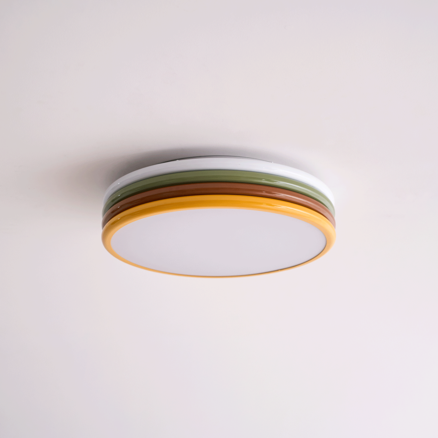 Dunoir Unique Art Color Stack Ceiling Lamp-Neutral Decor