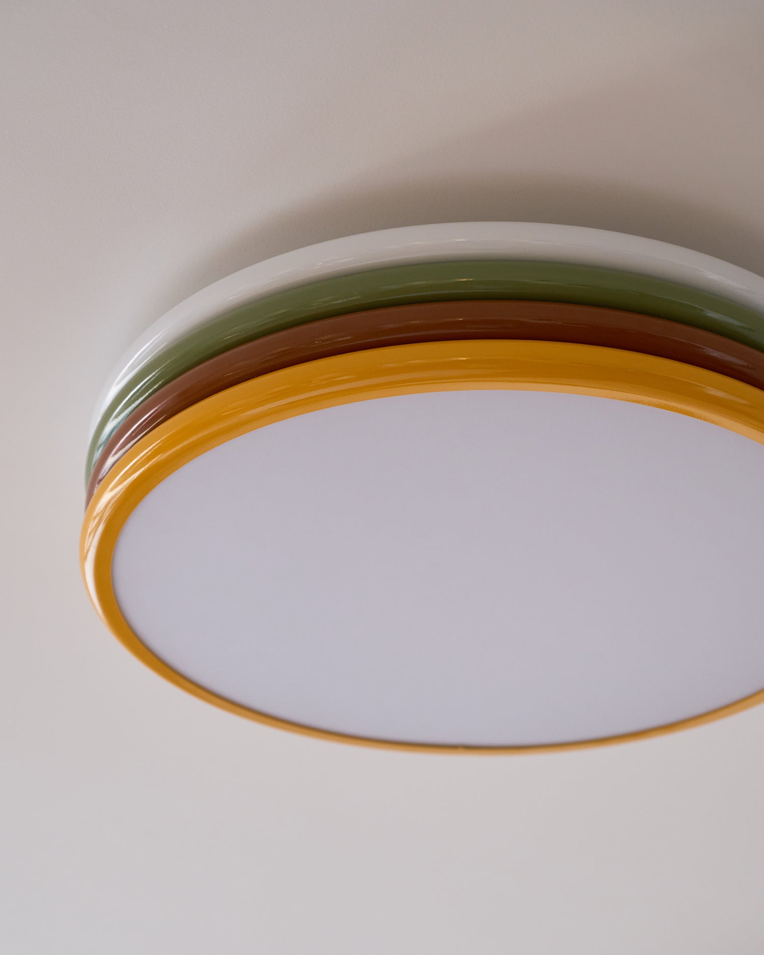 Dunoir Unique Art Color Stack Ceiling Lamp-Neutral Decor