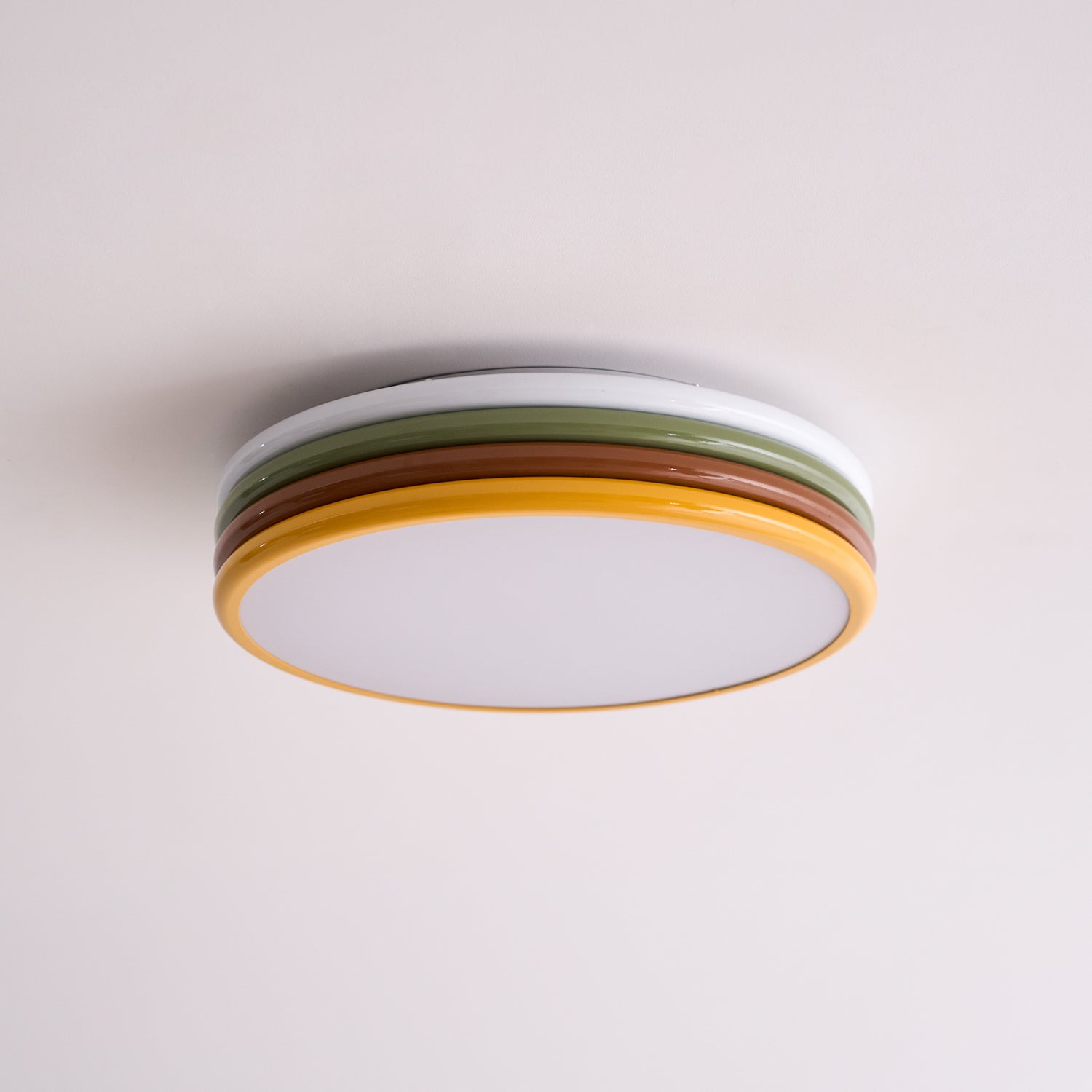 Dunoir Unique Art Color Stack Ceiling Lamp-Neutral Decor