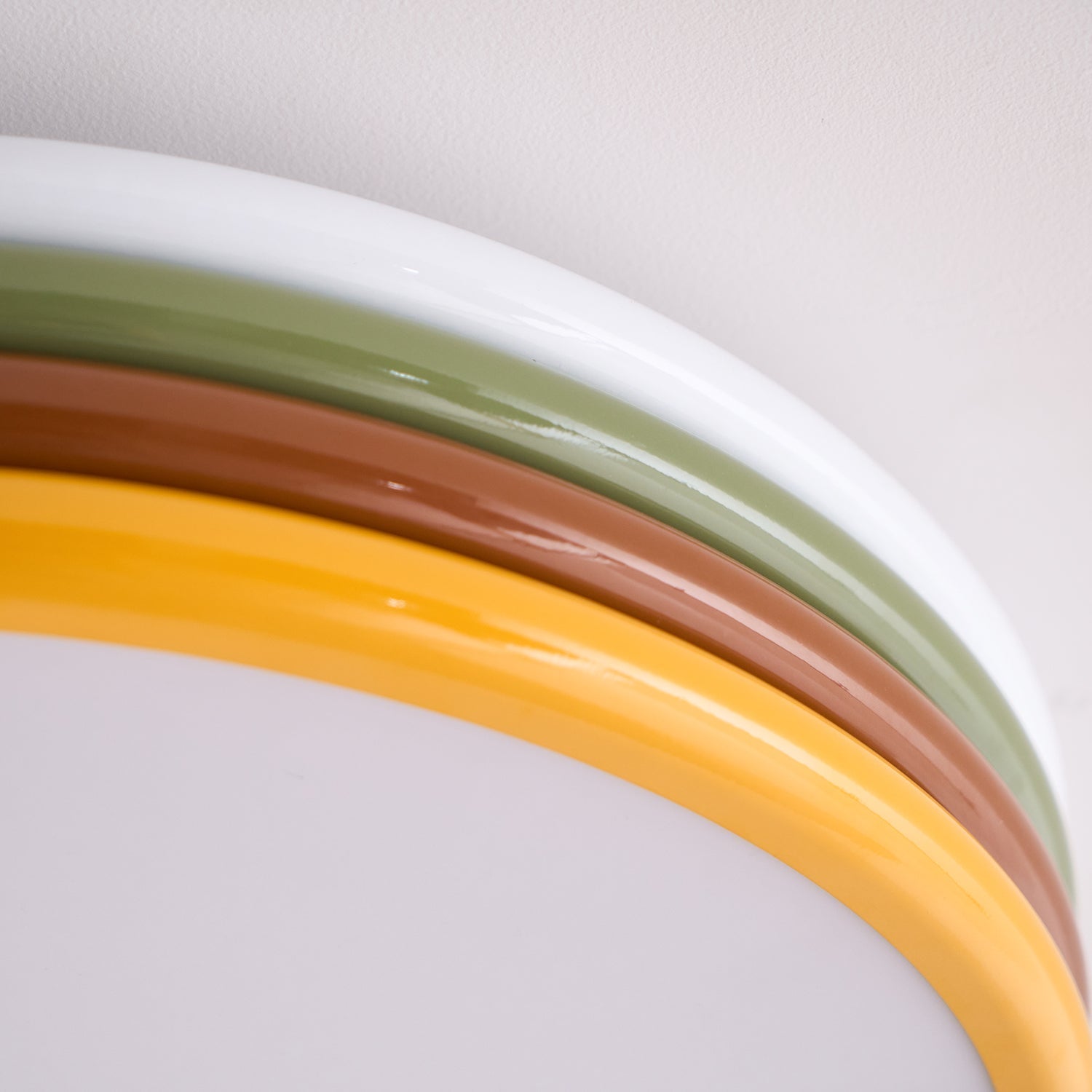 Dunoir Unique Art Color Stack Ceiling Lamp-Neutral Decor