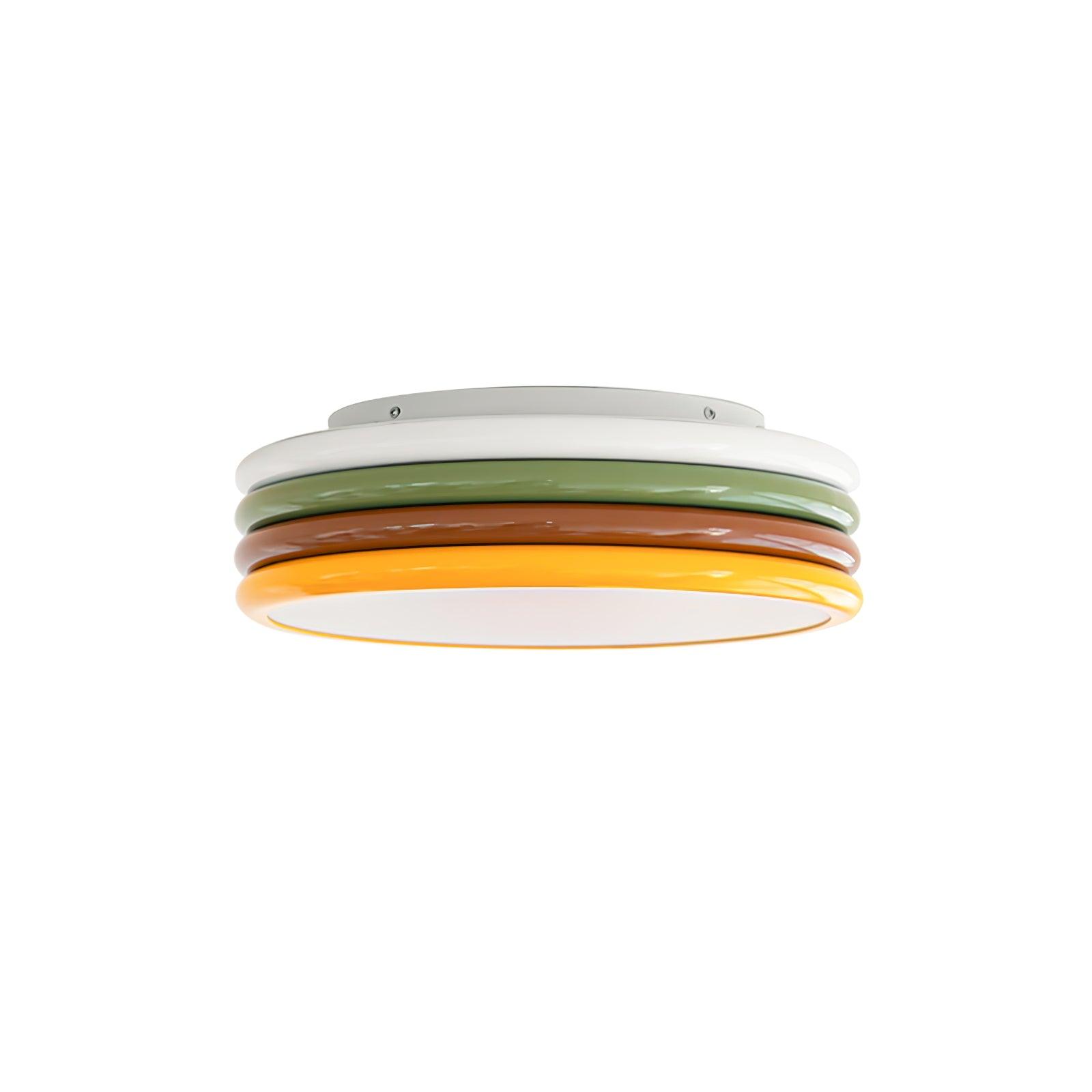 Dunoir Unique Art Color Stack Ceiling Lamp-Neutral Decor