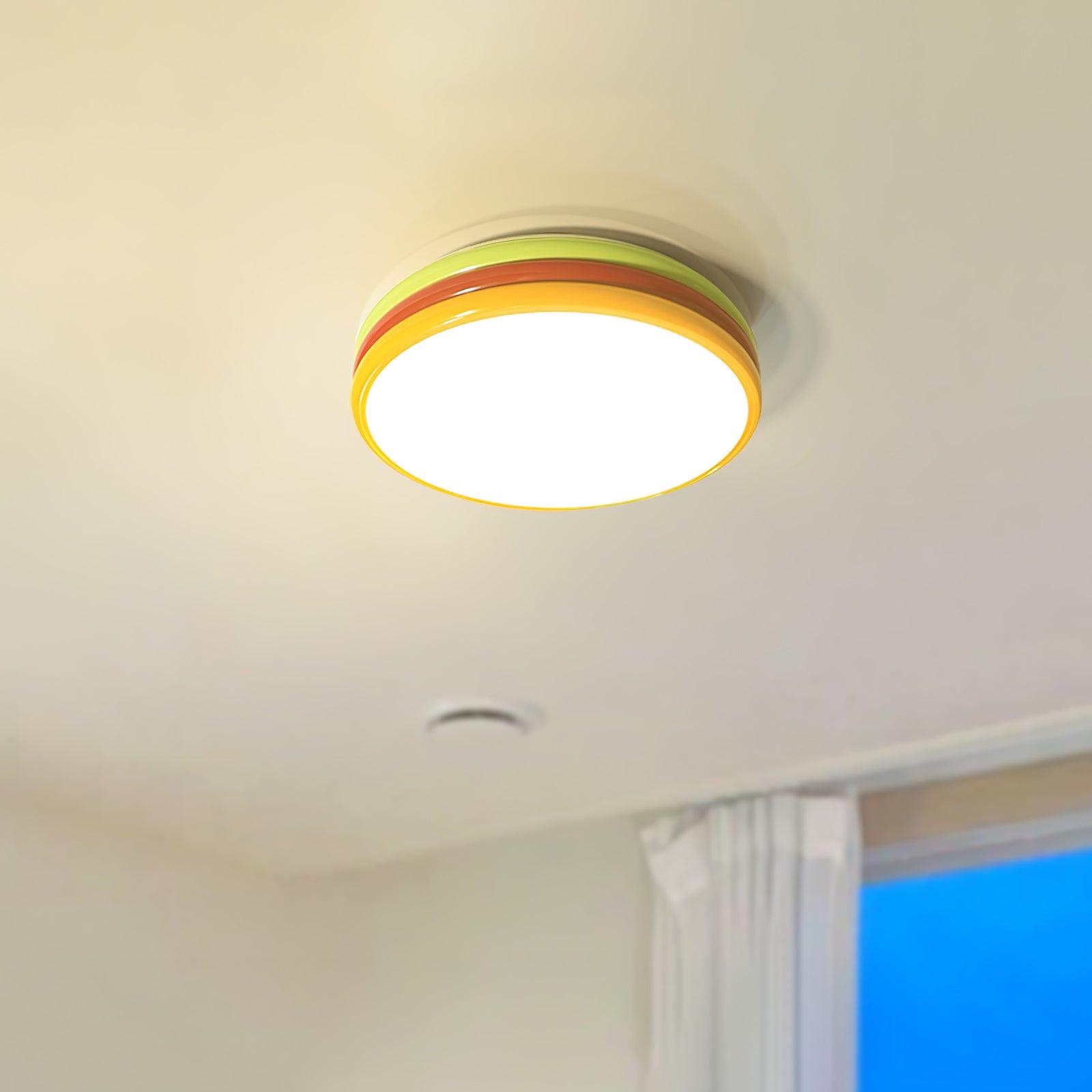 Dunoir Unique Art Color Stack Ceiling Lamp-Neutral Decor