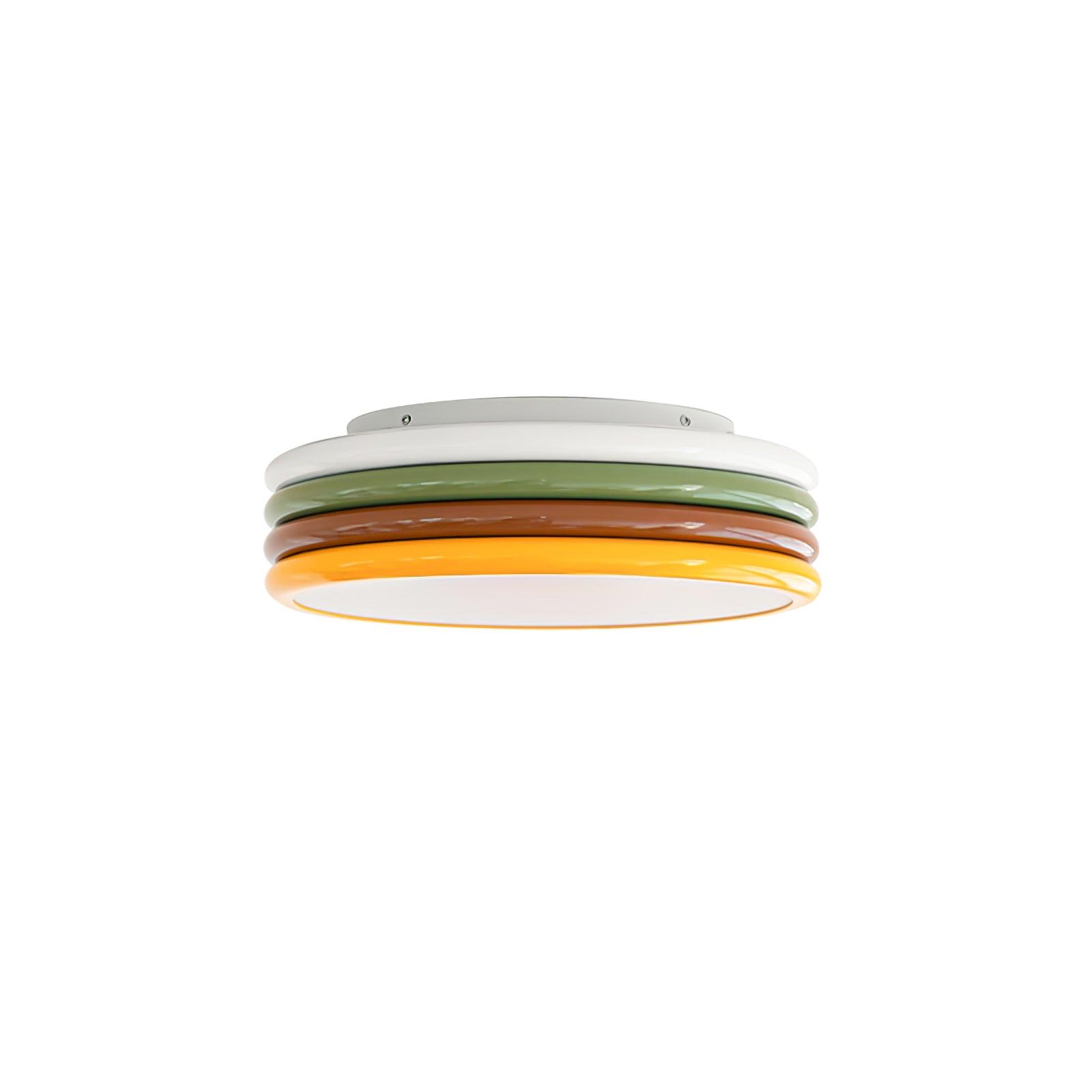 Dunoir Unique Art Color Stack Ceiling Lamp-Neutral Decor