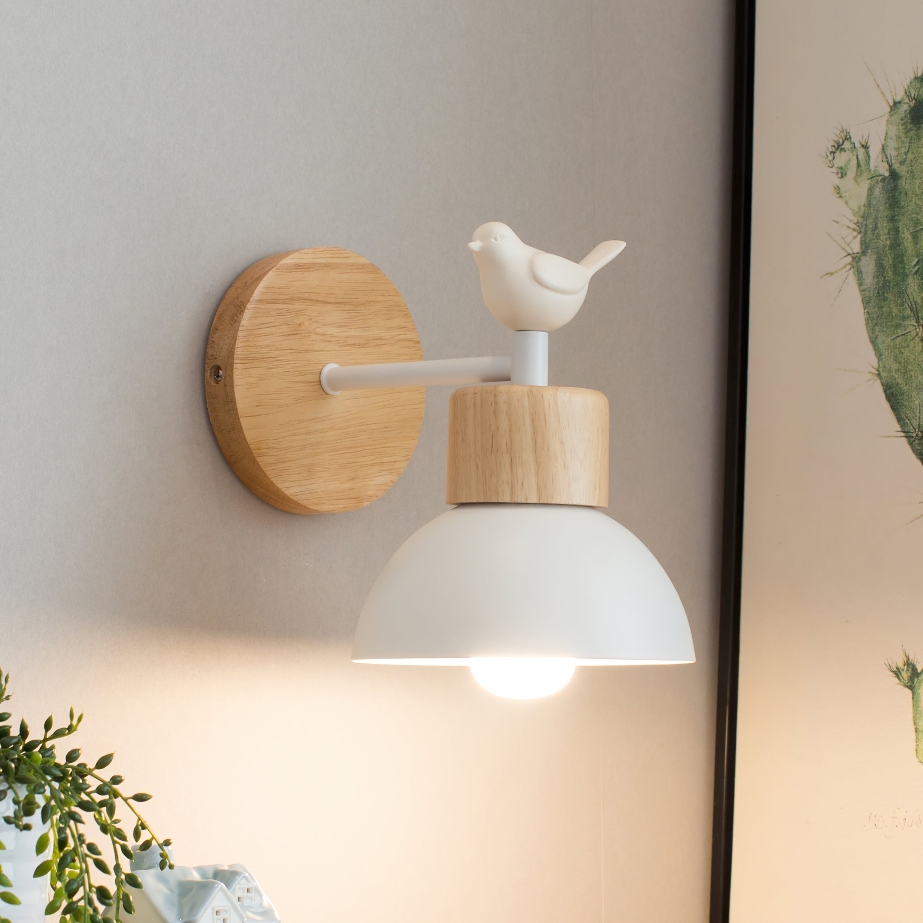 Liora Bird Wall Lamp