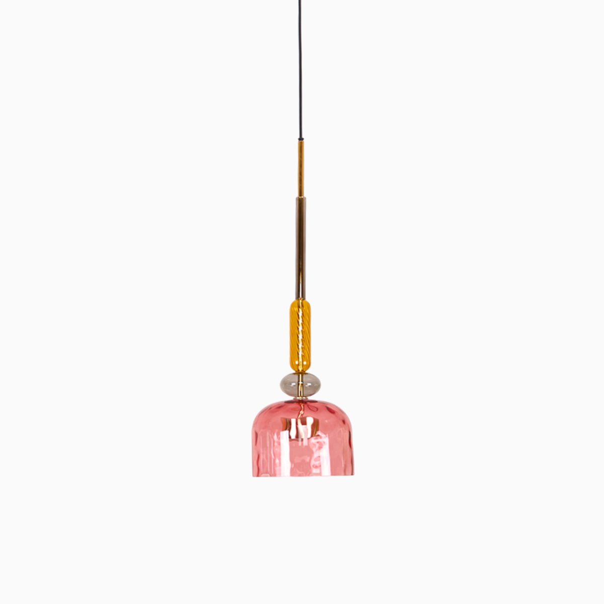 Voshan Bohemian Glass Pendant Lamp-Neutral Decor