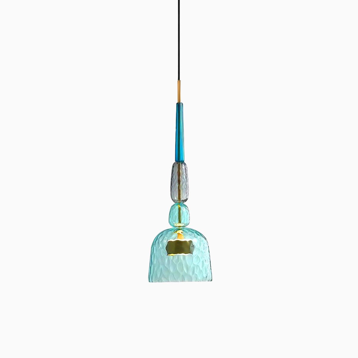 Voshan Bohemian Glass Pendant Lamp-Neutral Decor