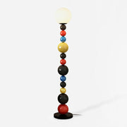 Zoriel Glass Artistic Floor Lamp-Neutral Decor